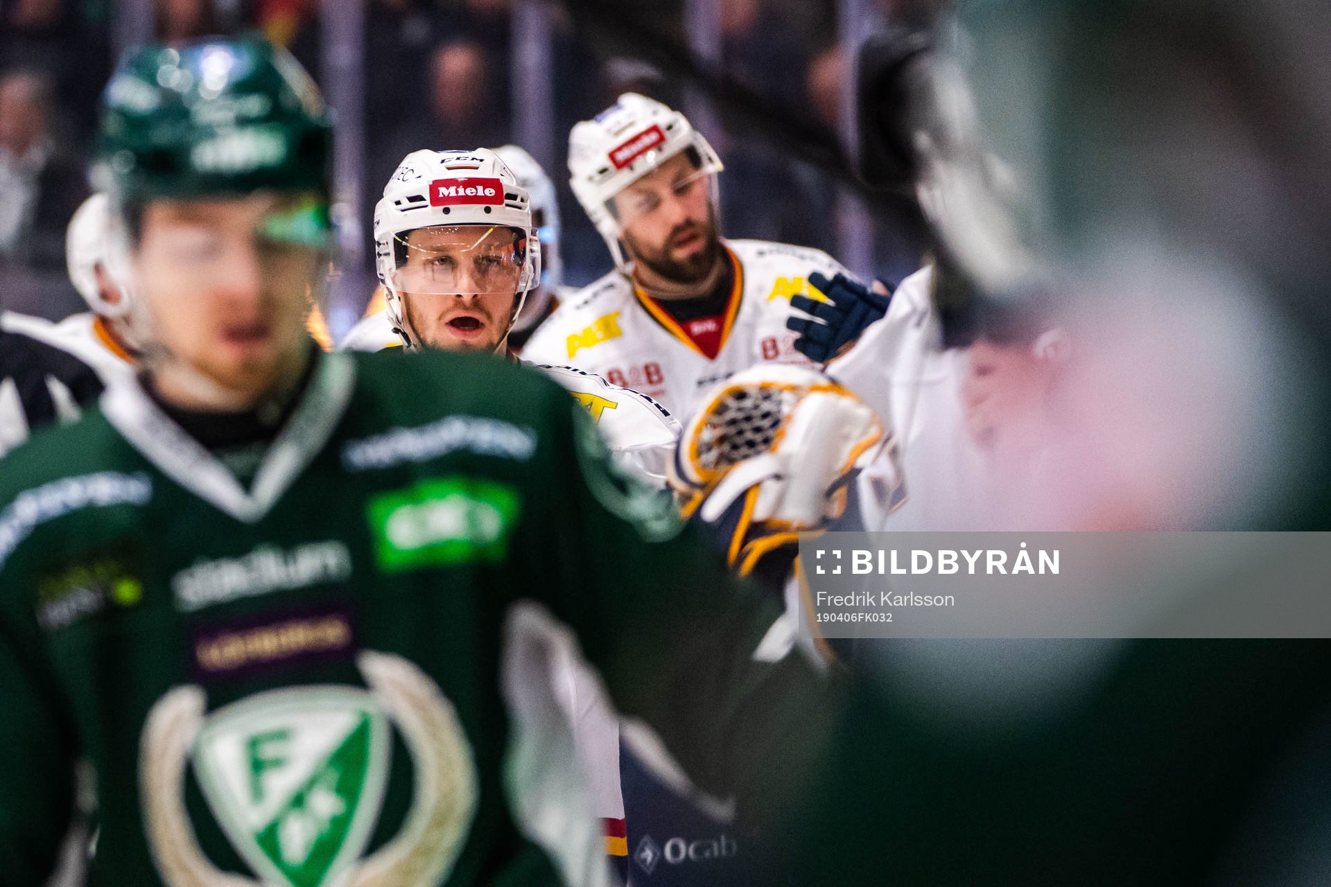 Djurgårdens Sebastian Strandberg jublar