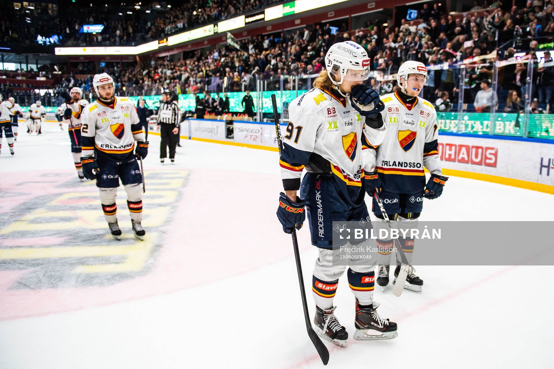 Djurgårdens Axel Jonsson Fjällby deppar