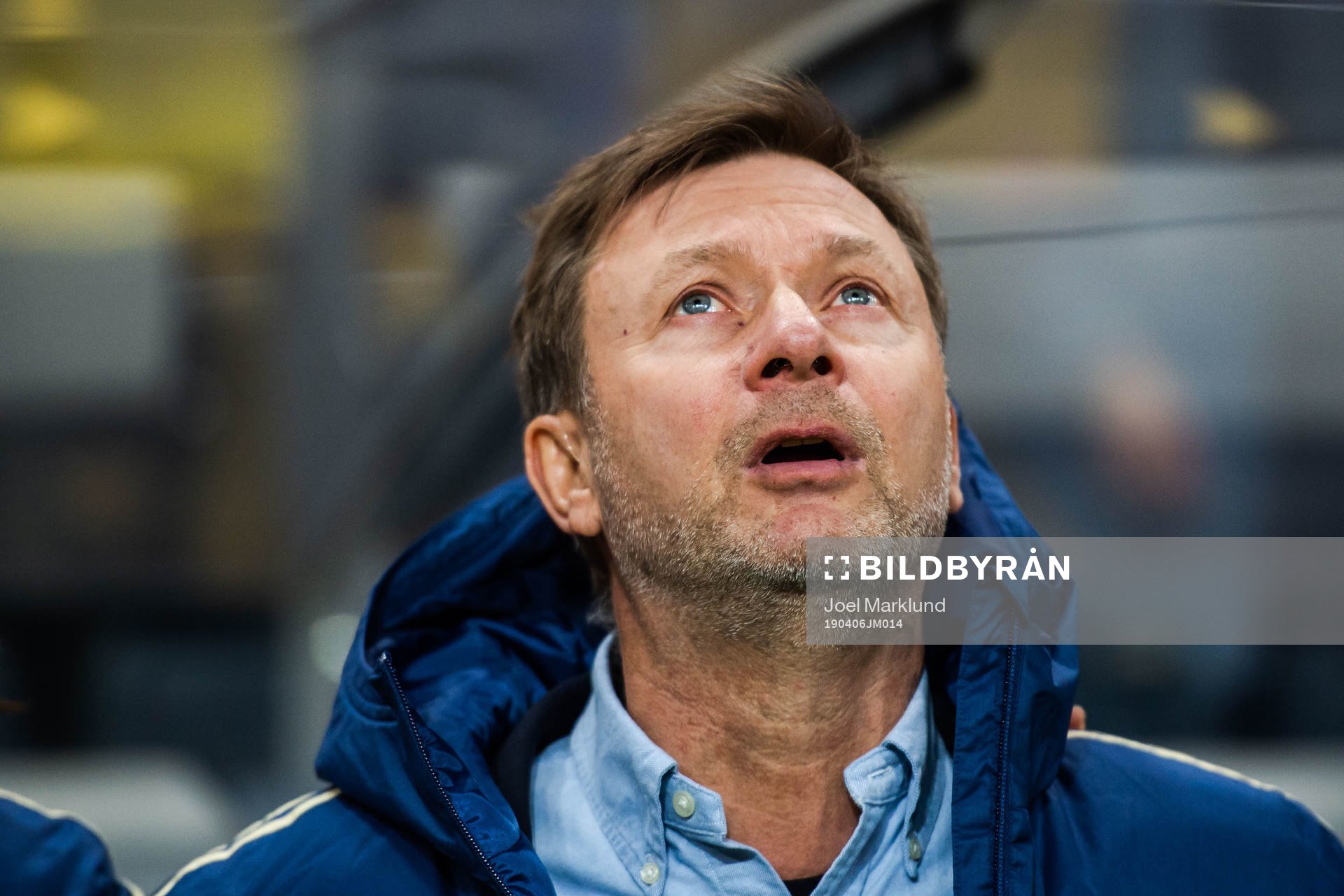 Peter Gerhardsson, head coach of Sweden