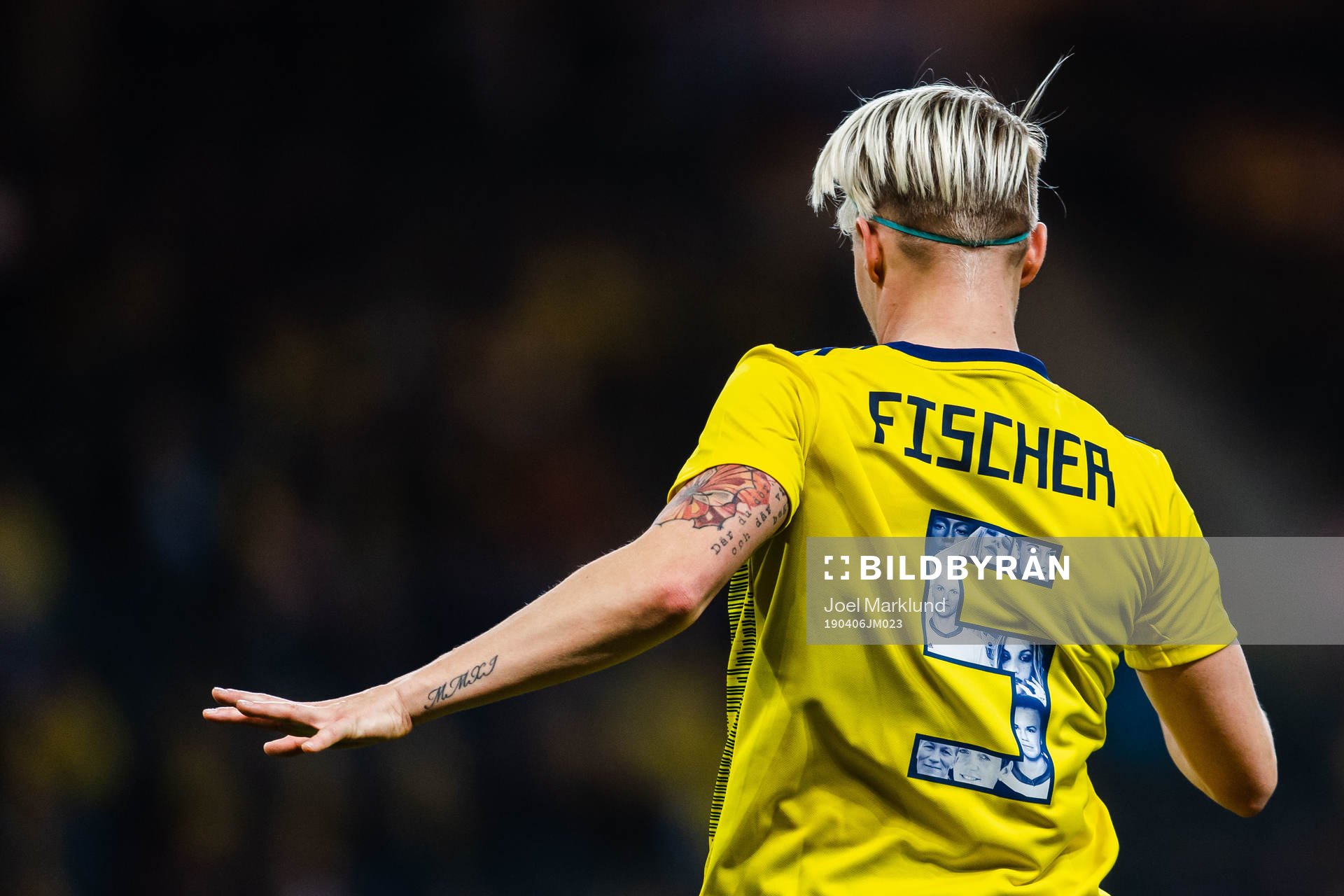 Nilla Fischer of Sweden