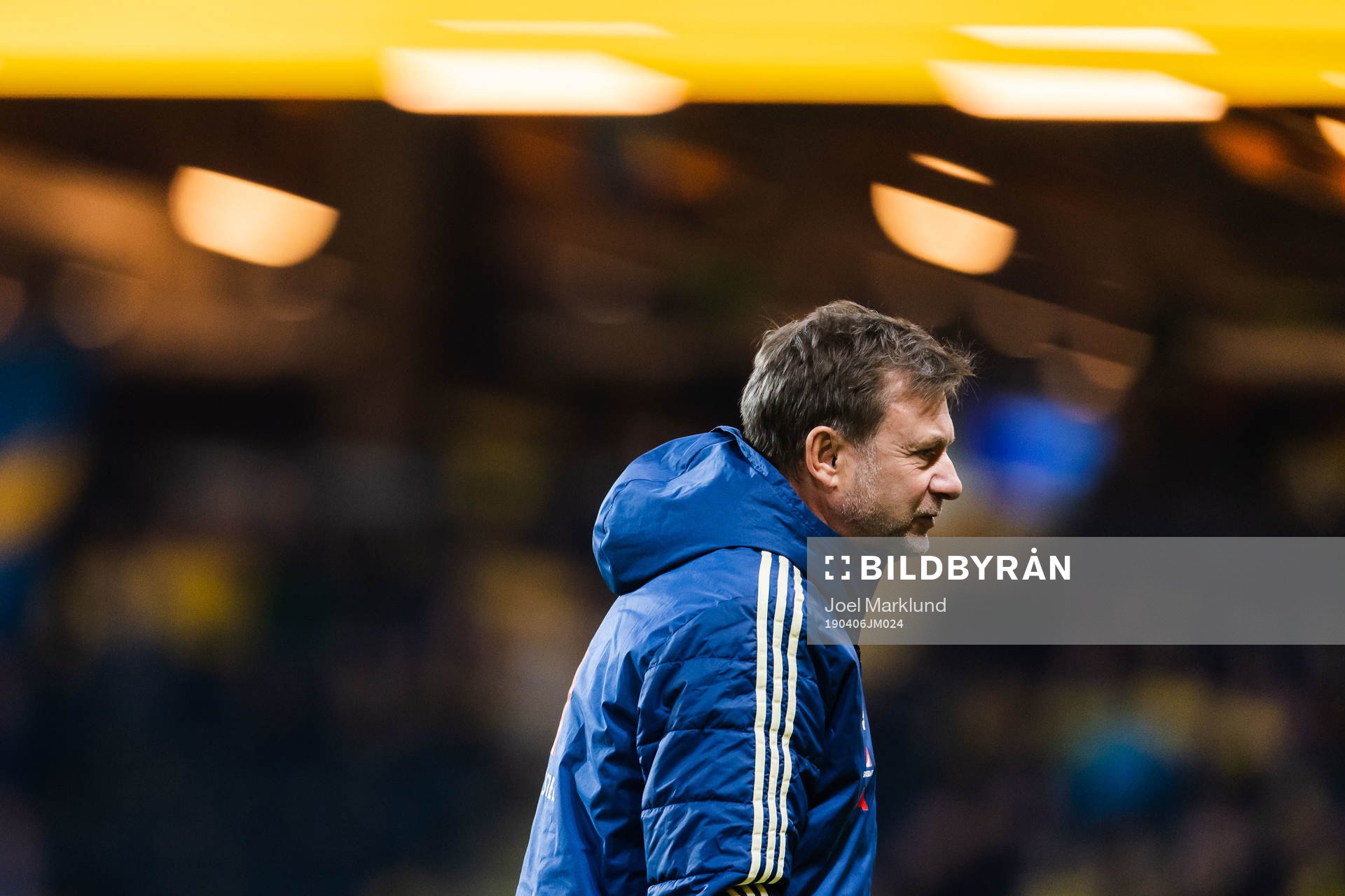 Peter Gerhardsson, head coach of Sweden