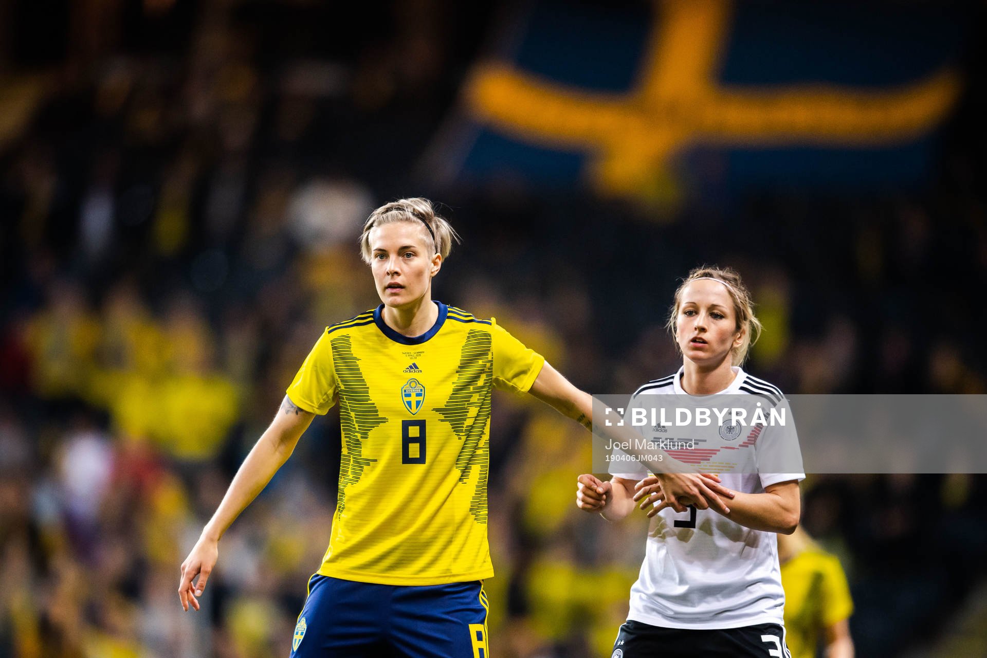 Lina Hurtig of Sweden and Kathrin Hendrich of Germany