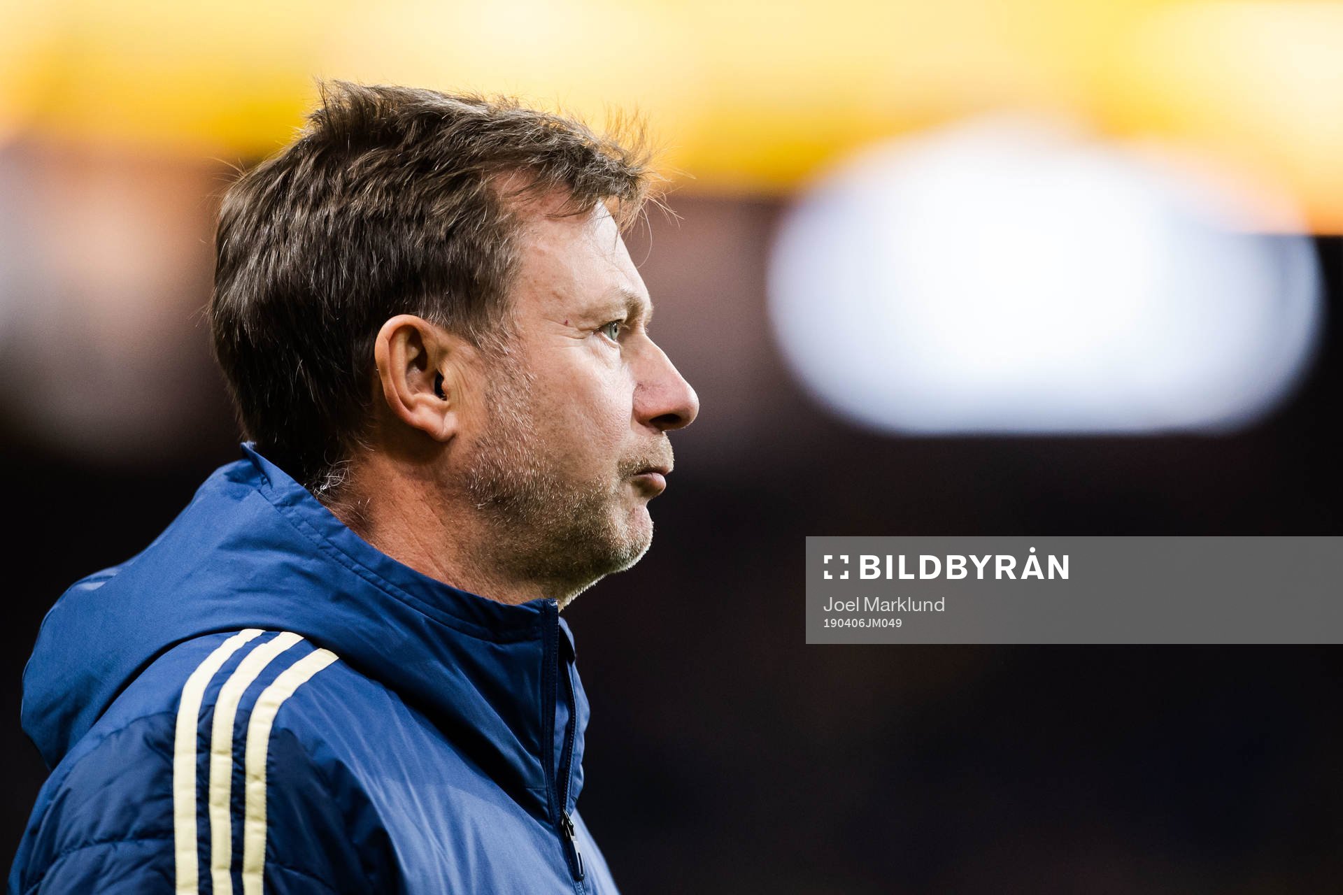 Peter Gerhardsson, head coach of Sweden