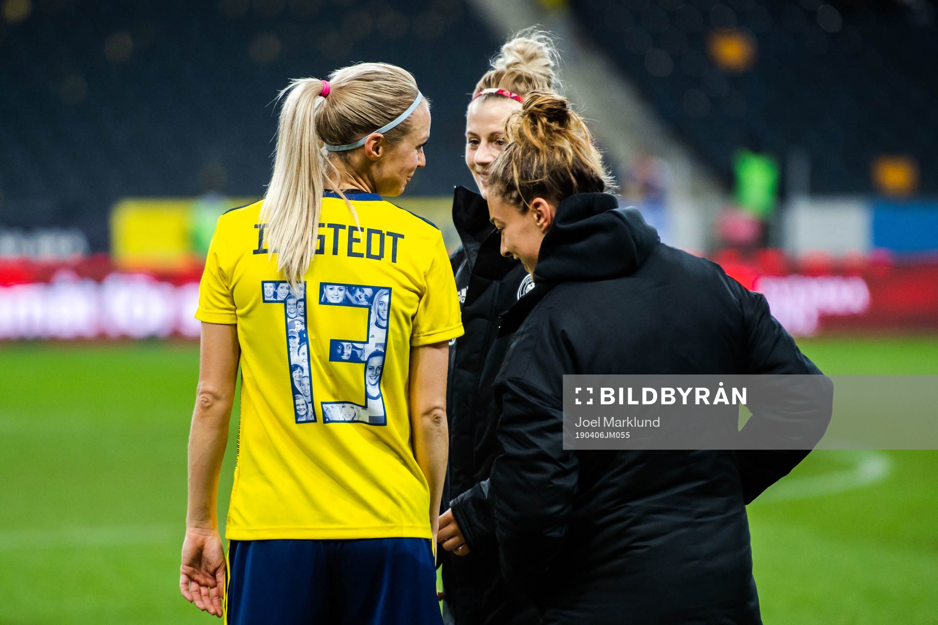 Amanda Ilestedt of Sweden