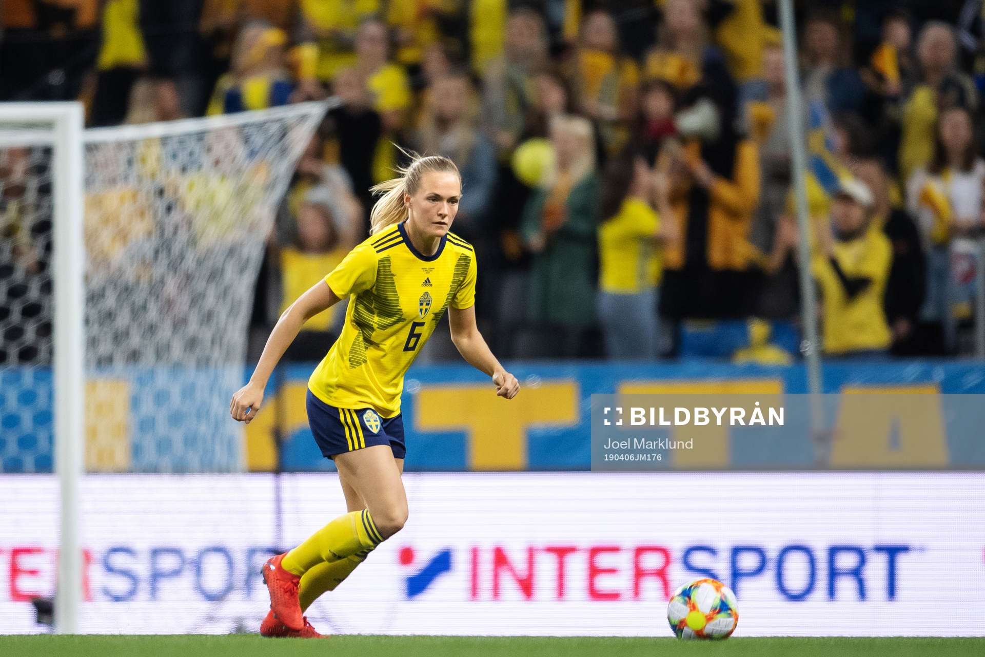 Magdalena Eriksson of Sweden
