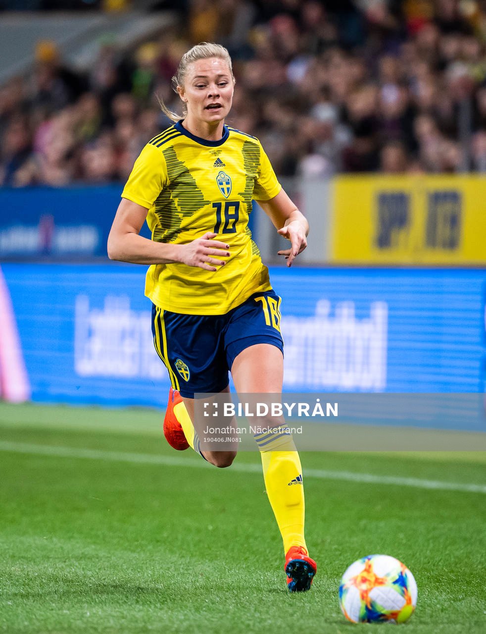 Fridolina Rolfö of Sweden