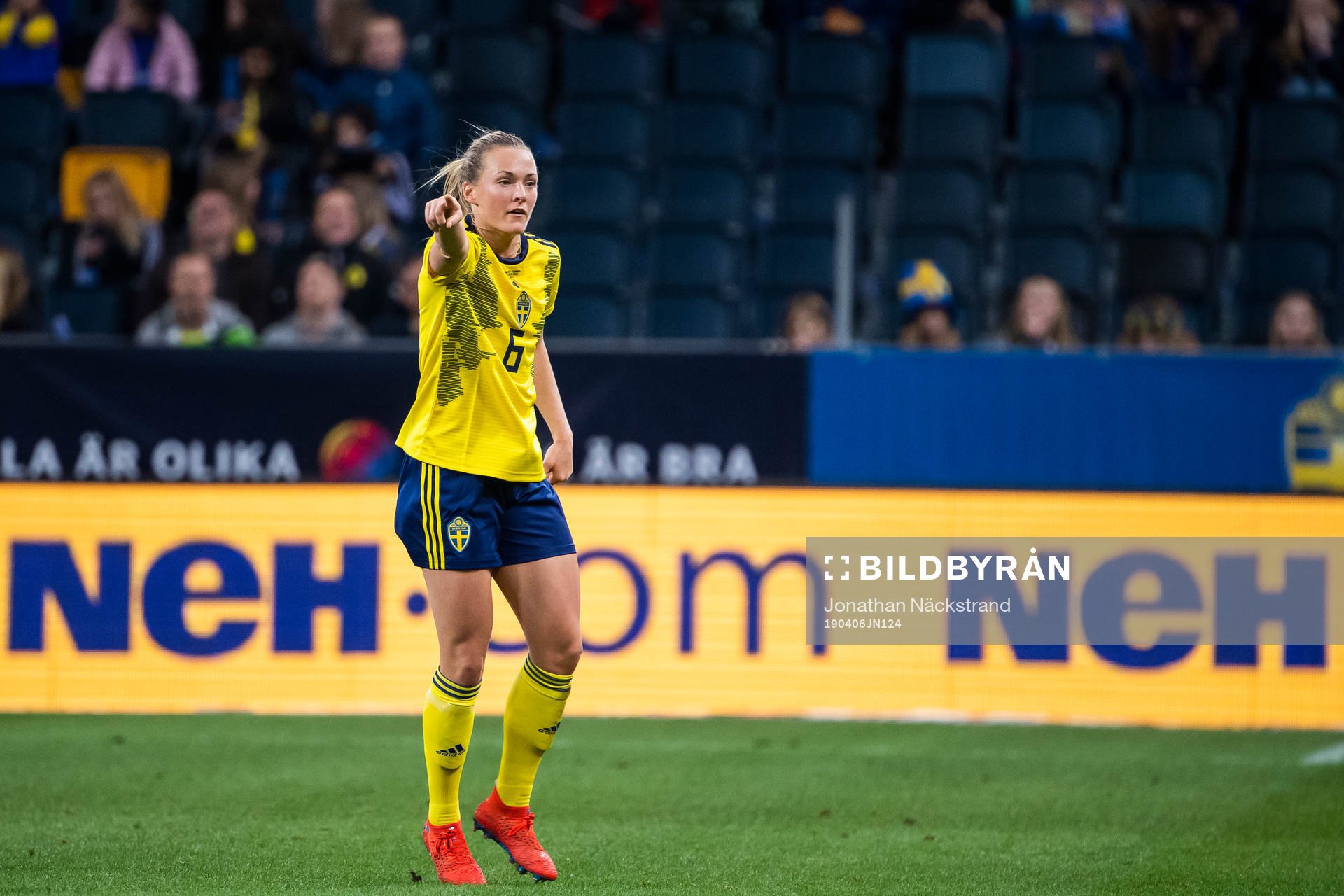 Magdalena Eriksson of Sweden