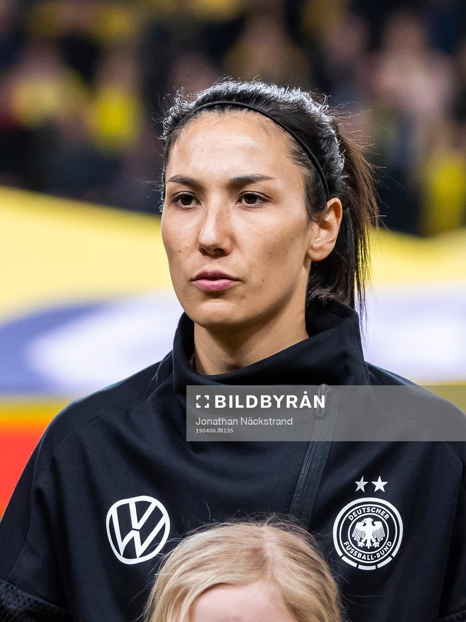 Sara Doorsoun of Germany prior to the women's international