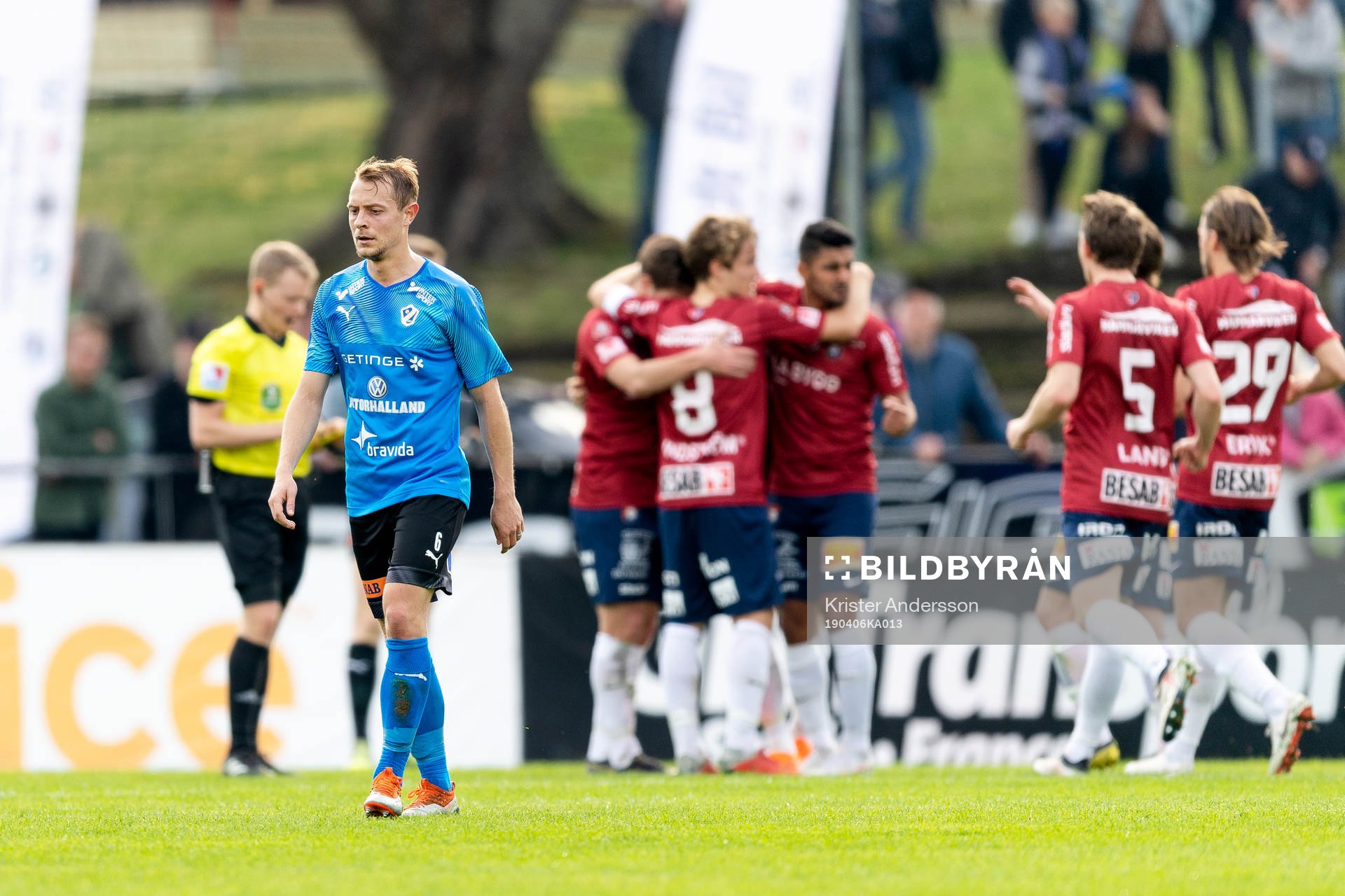 Halmstads Joel Allansson deppar