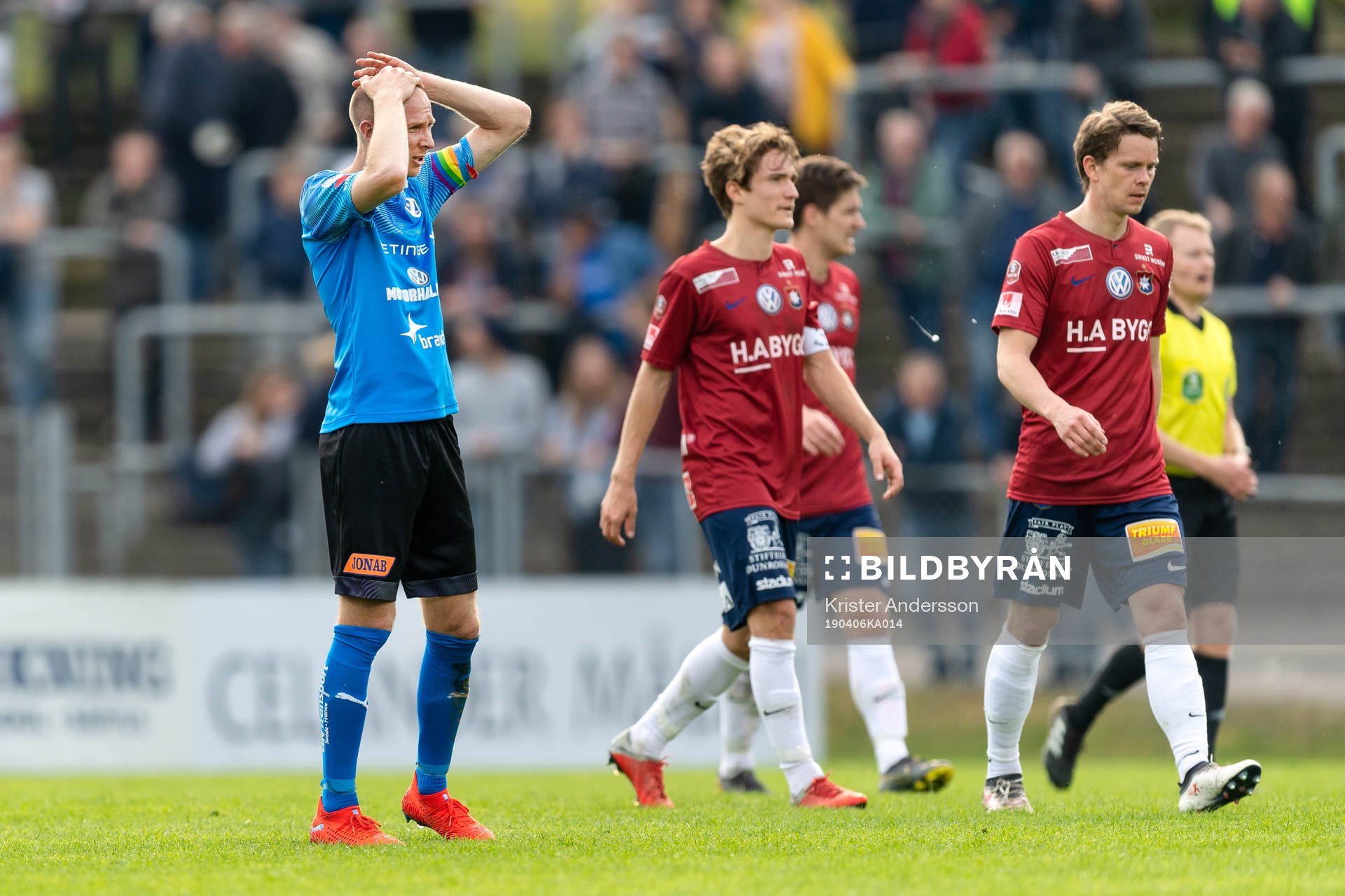Halmstads Andreas Johansson deppar