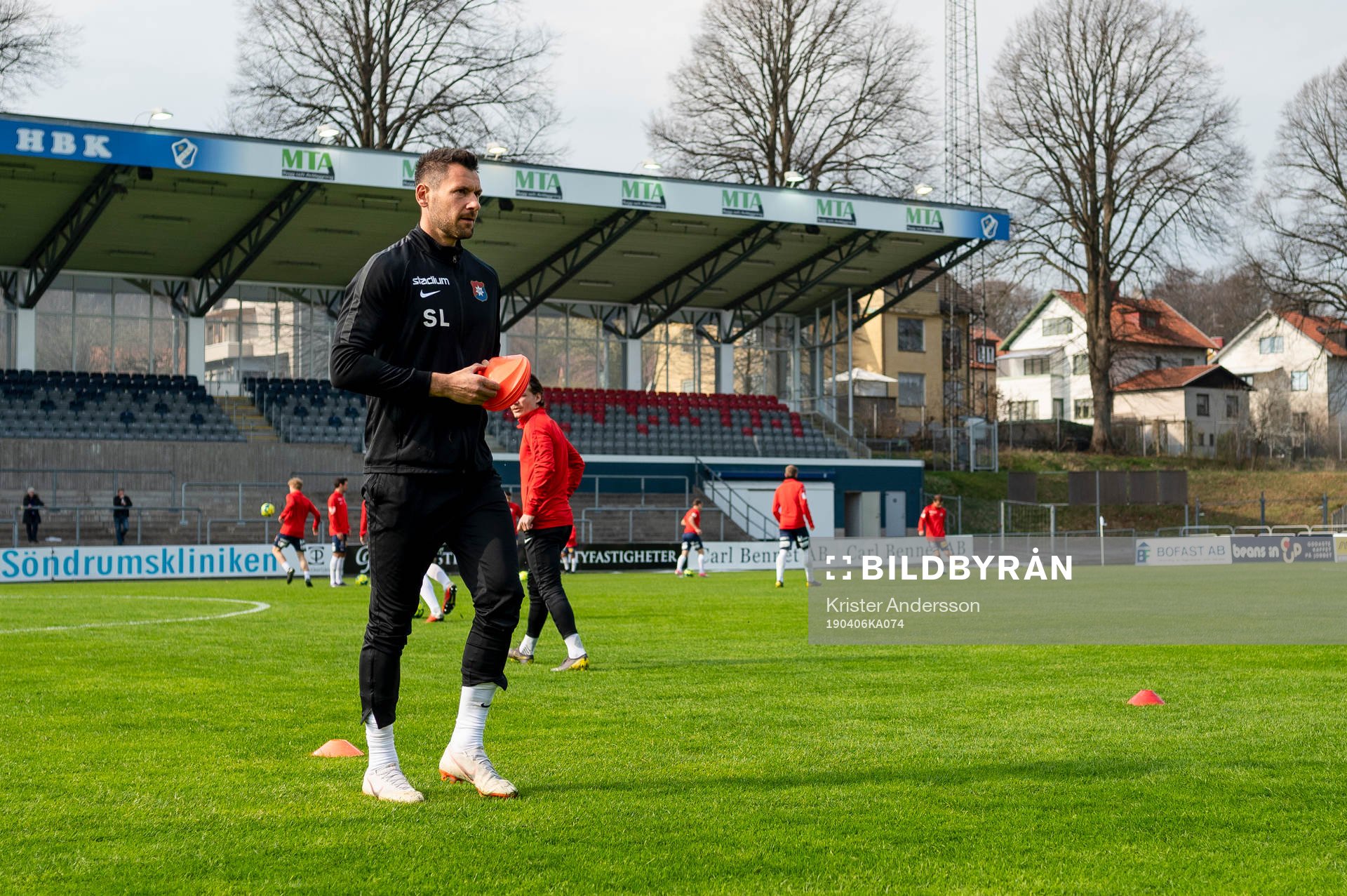 Örgrytes assisterande tränare Stojan Lukic före