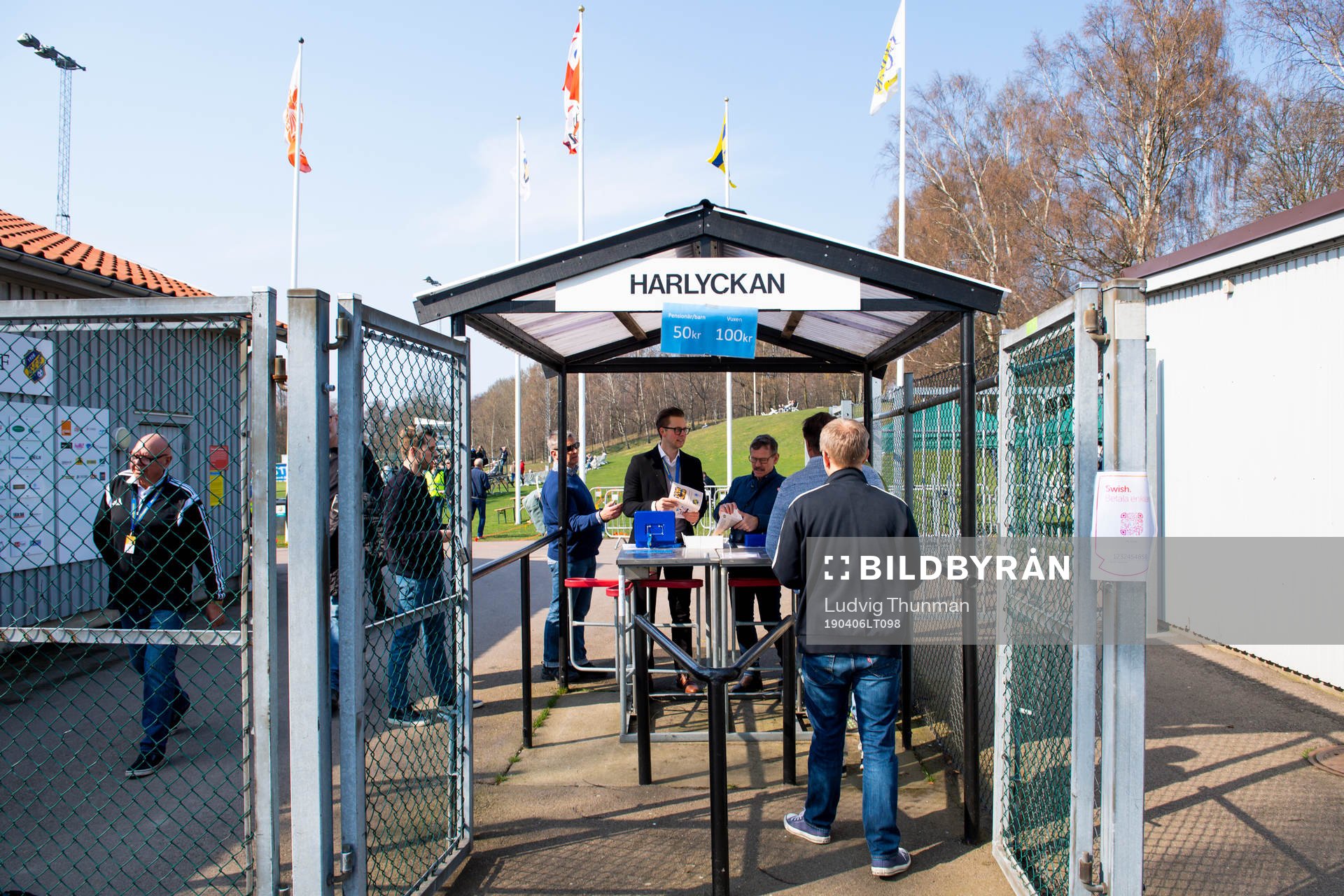 Insläppet till Harlyckans IP
