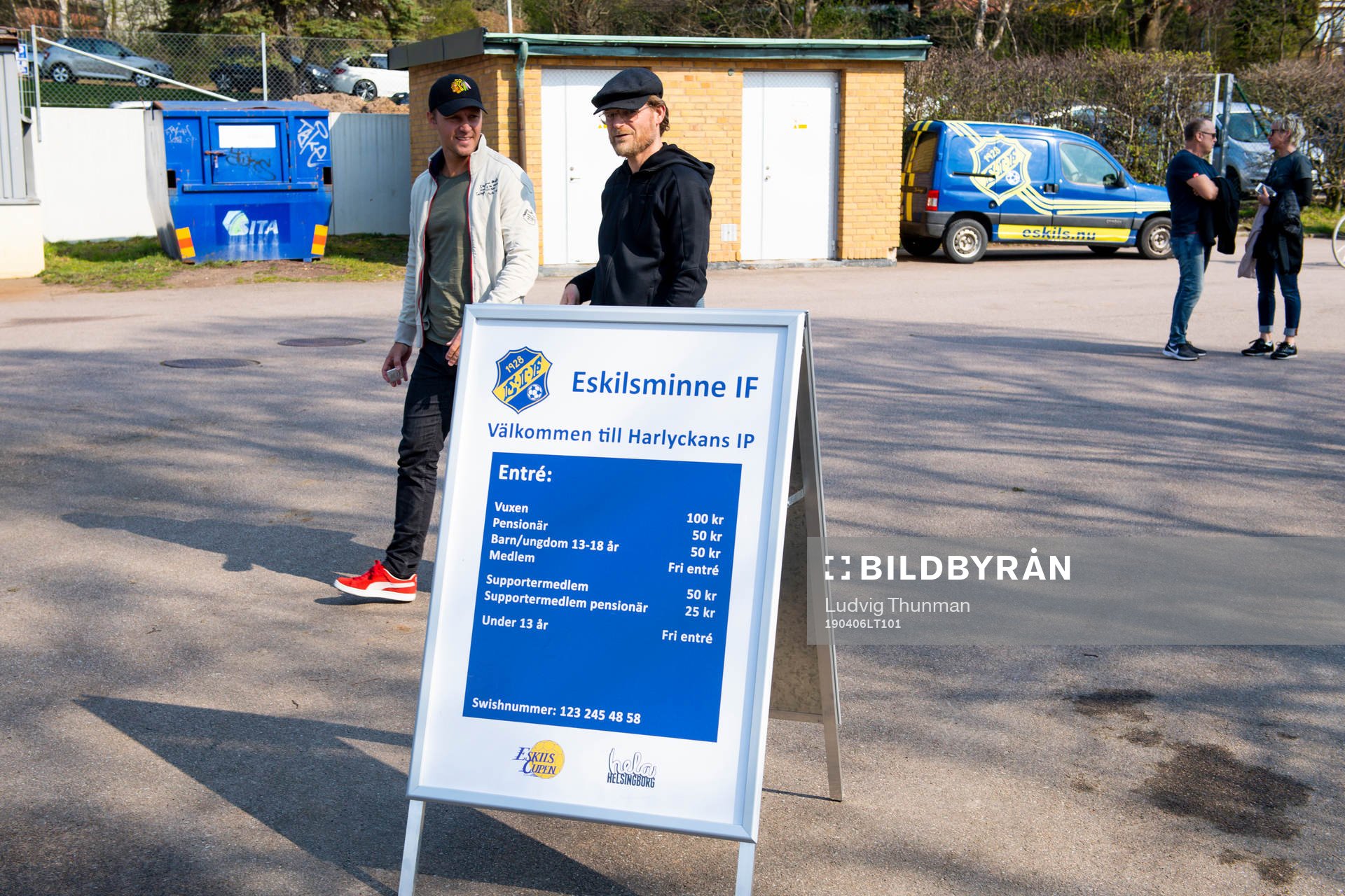 Prislista för matchbiljetter