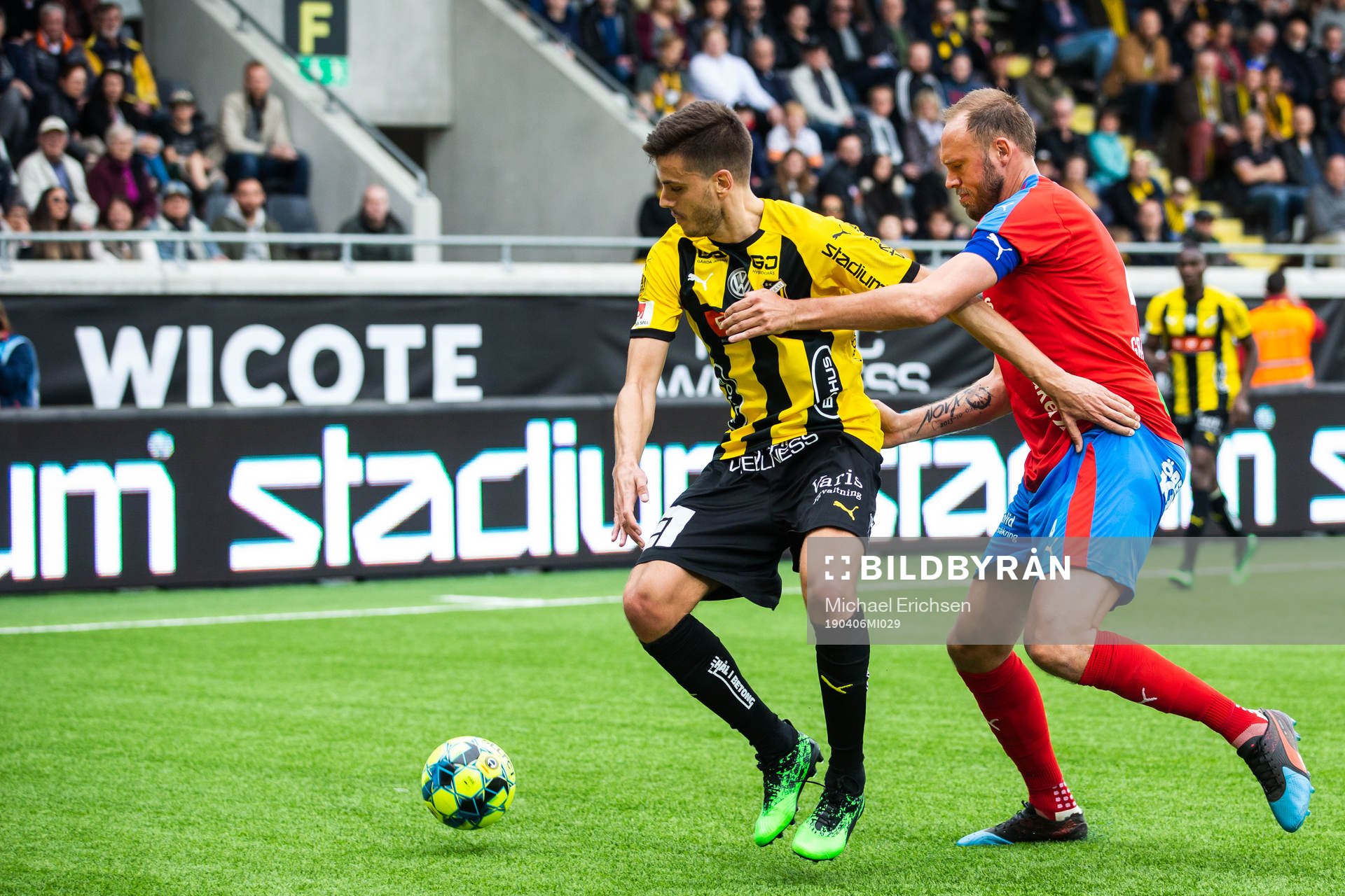 Häckens Alexander Jeremejeff och Helsingborgs Andreas