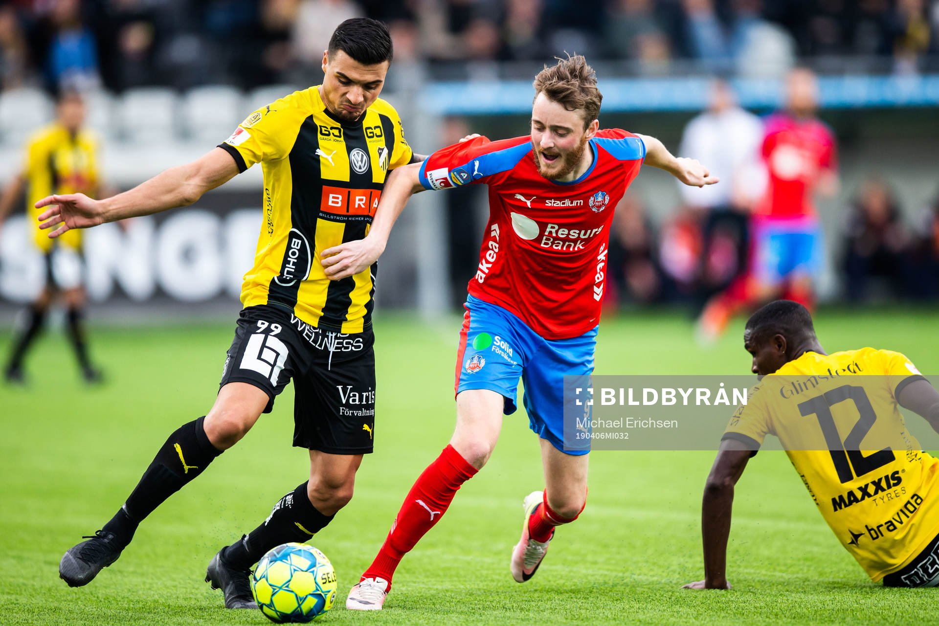 Häckens Ahmed Yasin och Helsingborgs Rasmus Jönsson