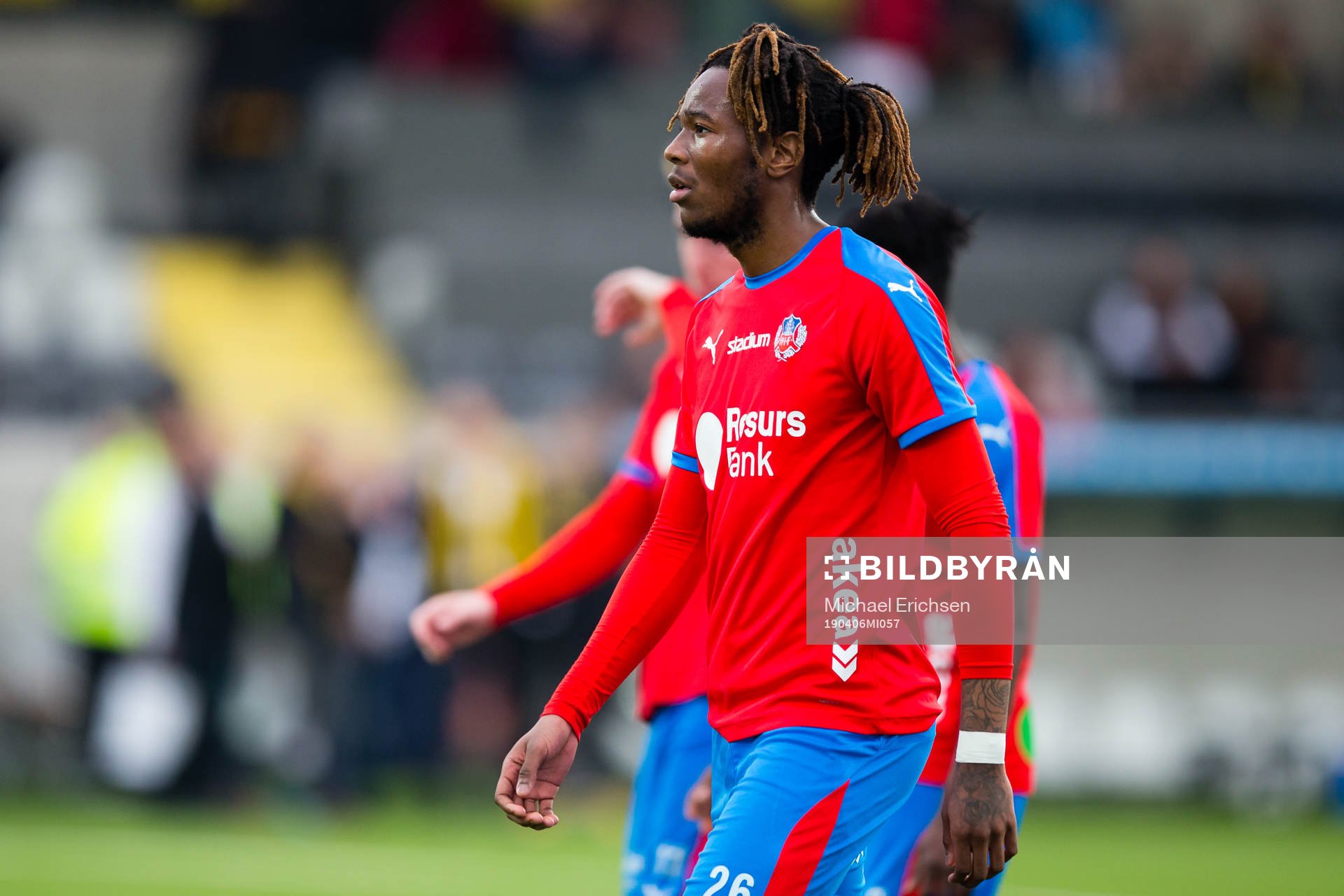 Helsingborgs Kundai Benyu deppar
