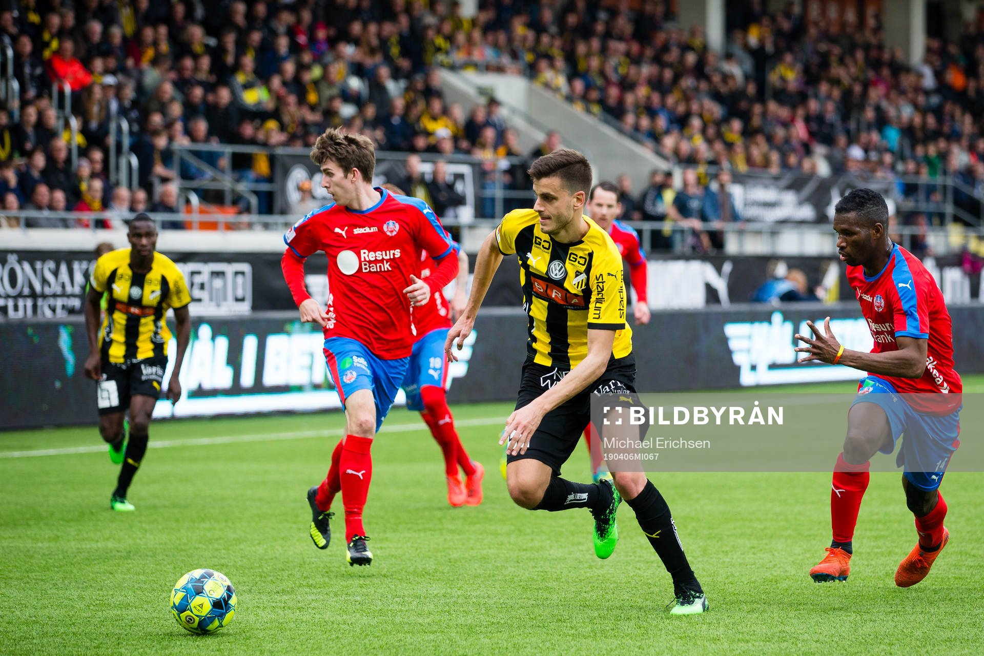 Häckens Alexander Jeremejeff och Helsingborgs Mohammed