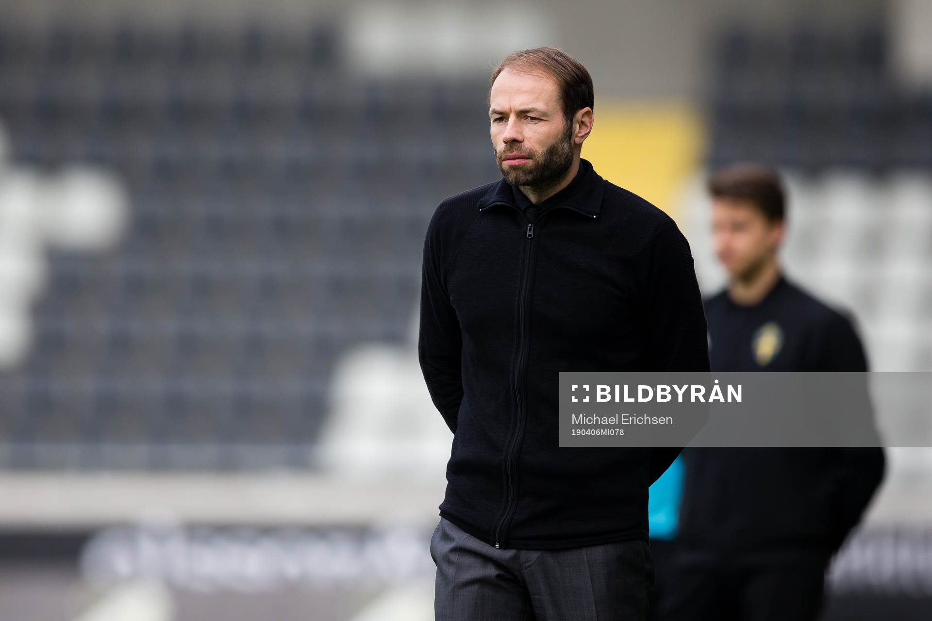 Häckens tränare Andreas Alm