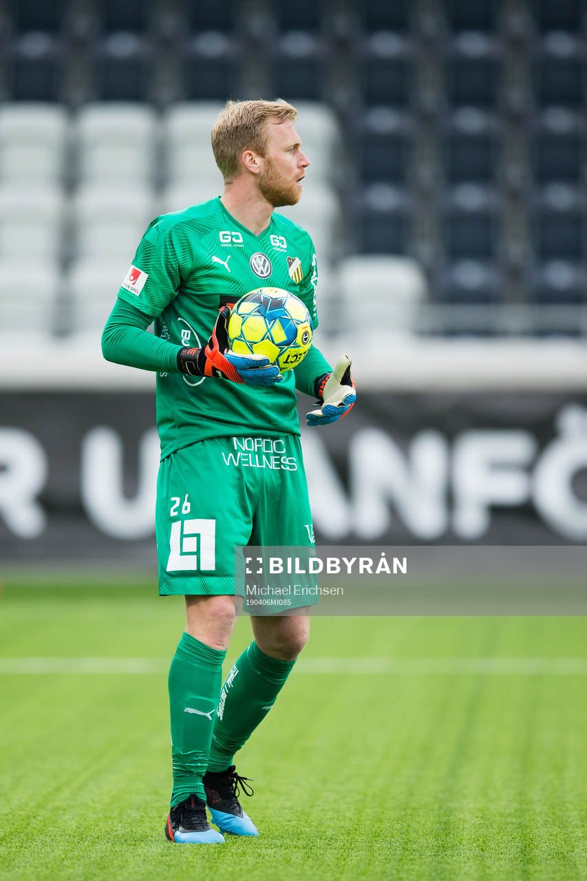 Häckens målvakt Peter Abrahamsson