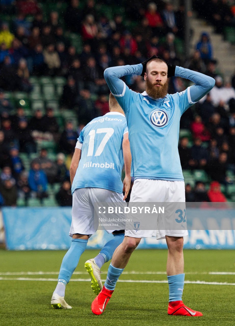 Malmö FFs Jo Inge Berget deppar
