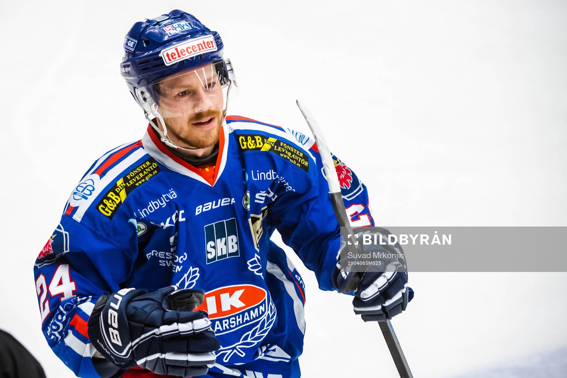Oskarshamns Joakim Hillding jublar