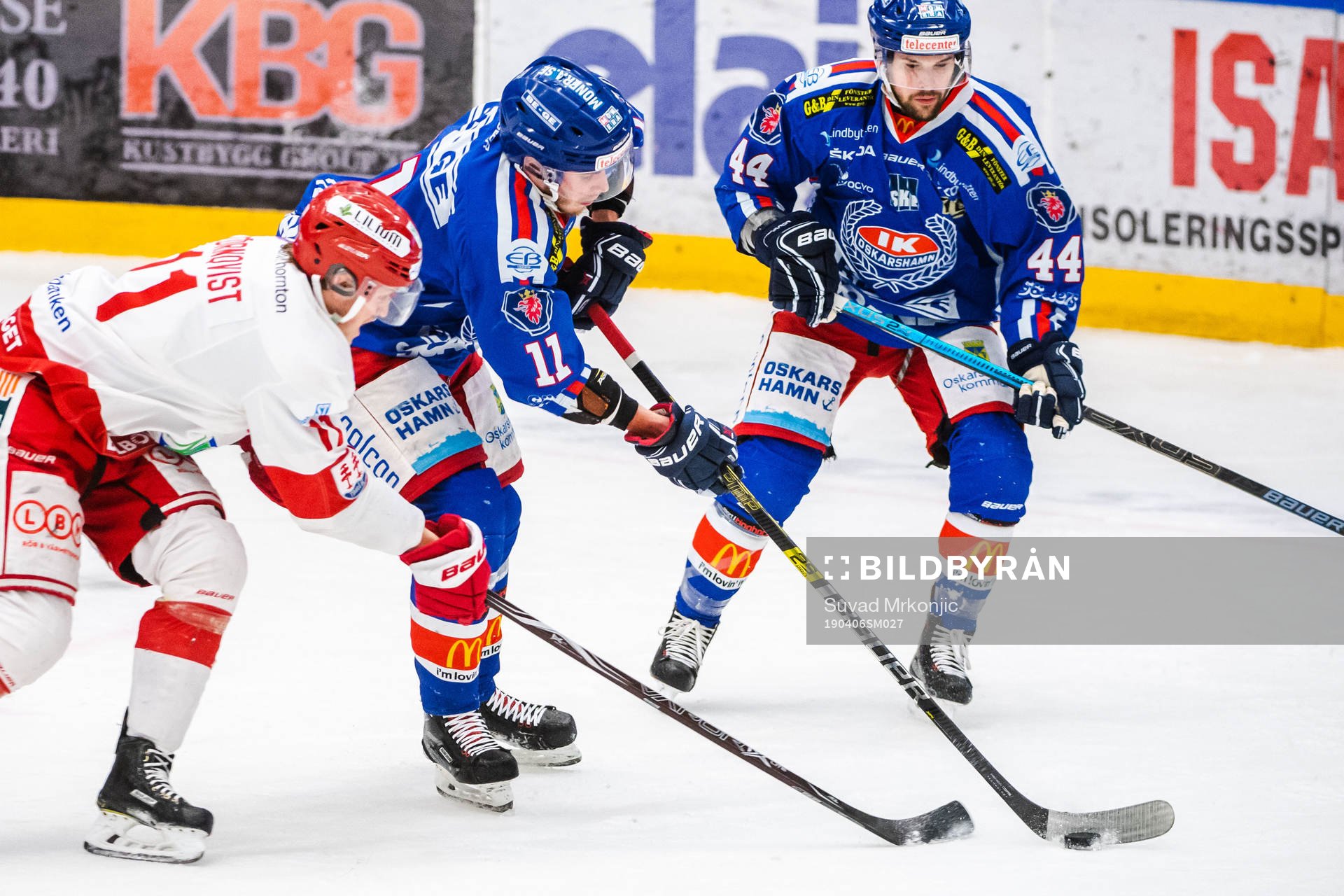 Oskarshamns Joakim Thelin och Timrås Henrik Törnqvist