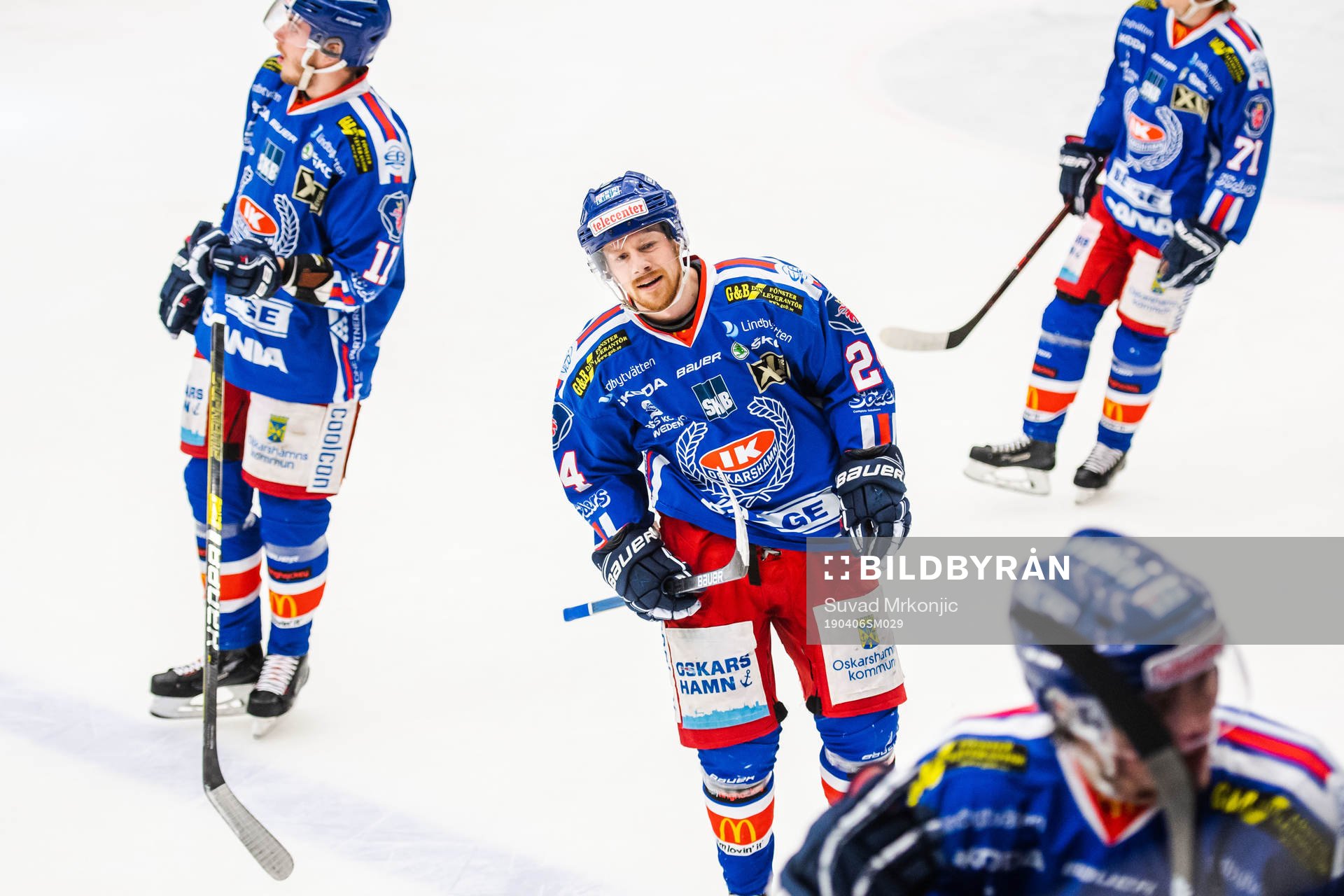 Oskarshamns Joakim Hillding jublar