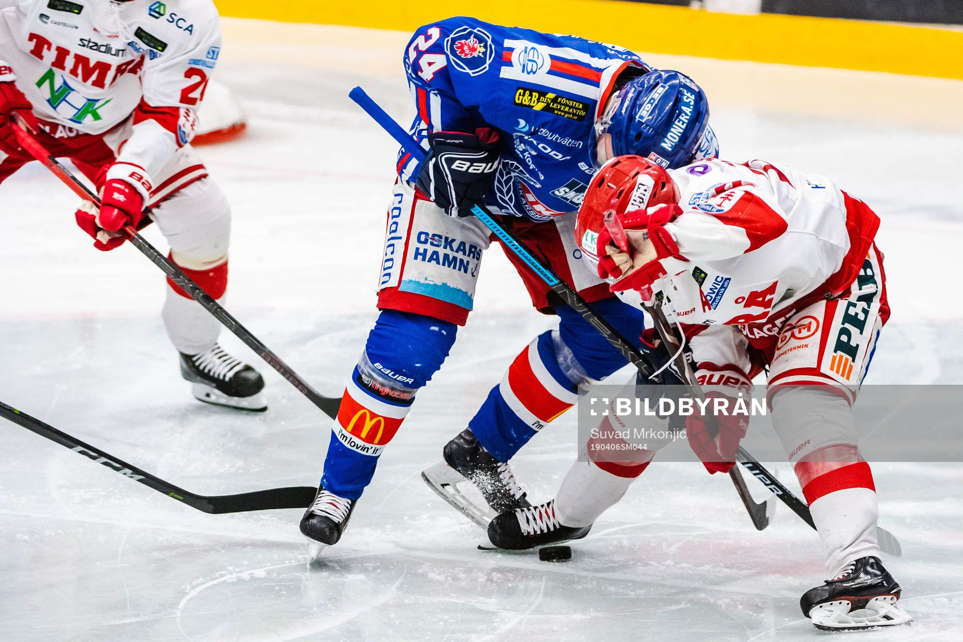 Timrås Emil Berglund och Oskarshamns Joakim Hillding
