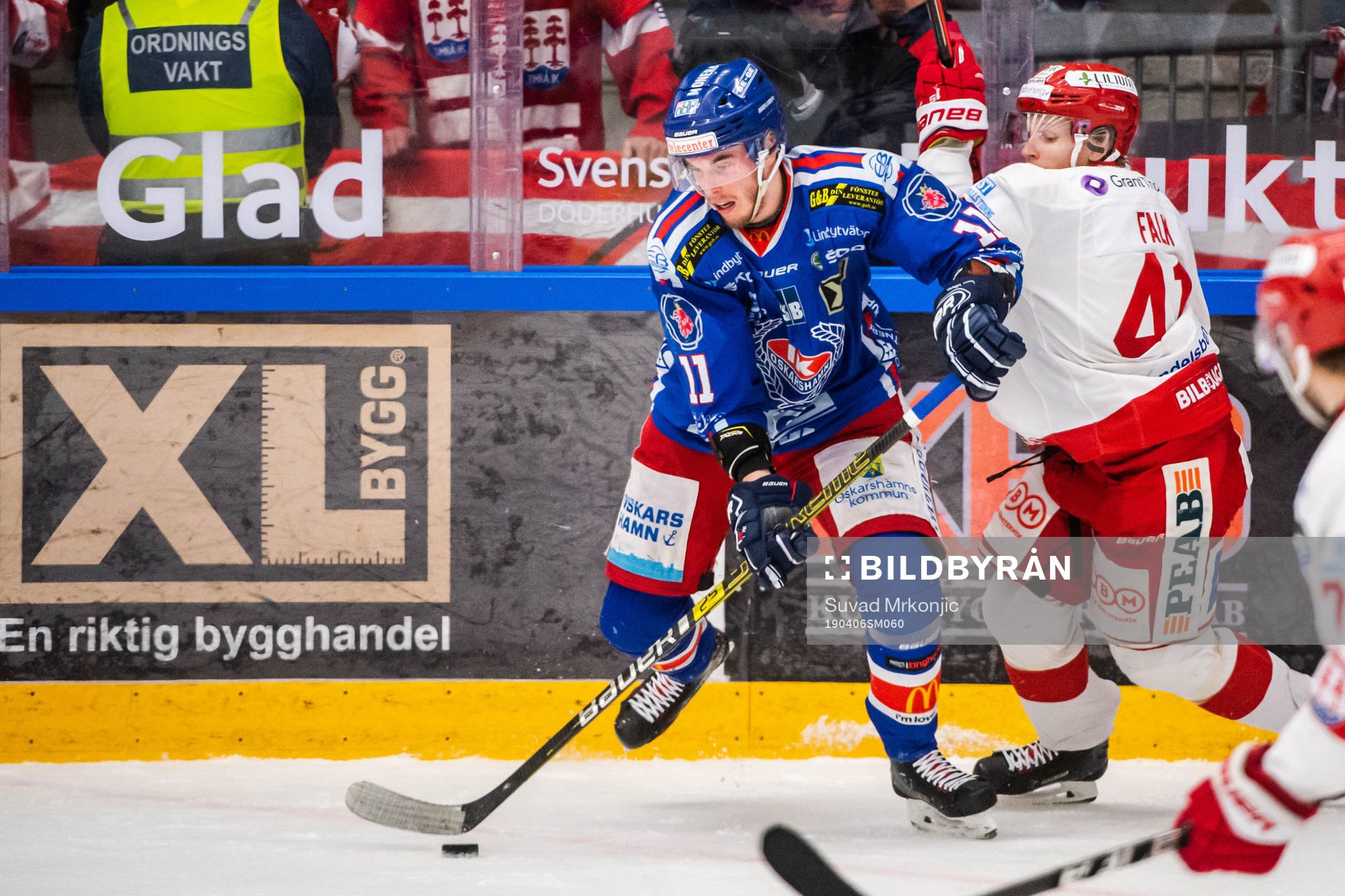 Oskarshamns Joakim Thelin Timrås Alexander Falk