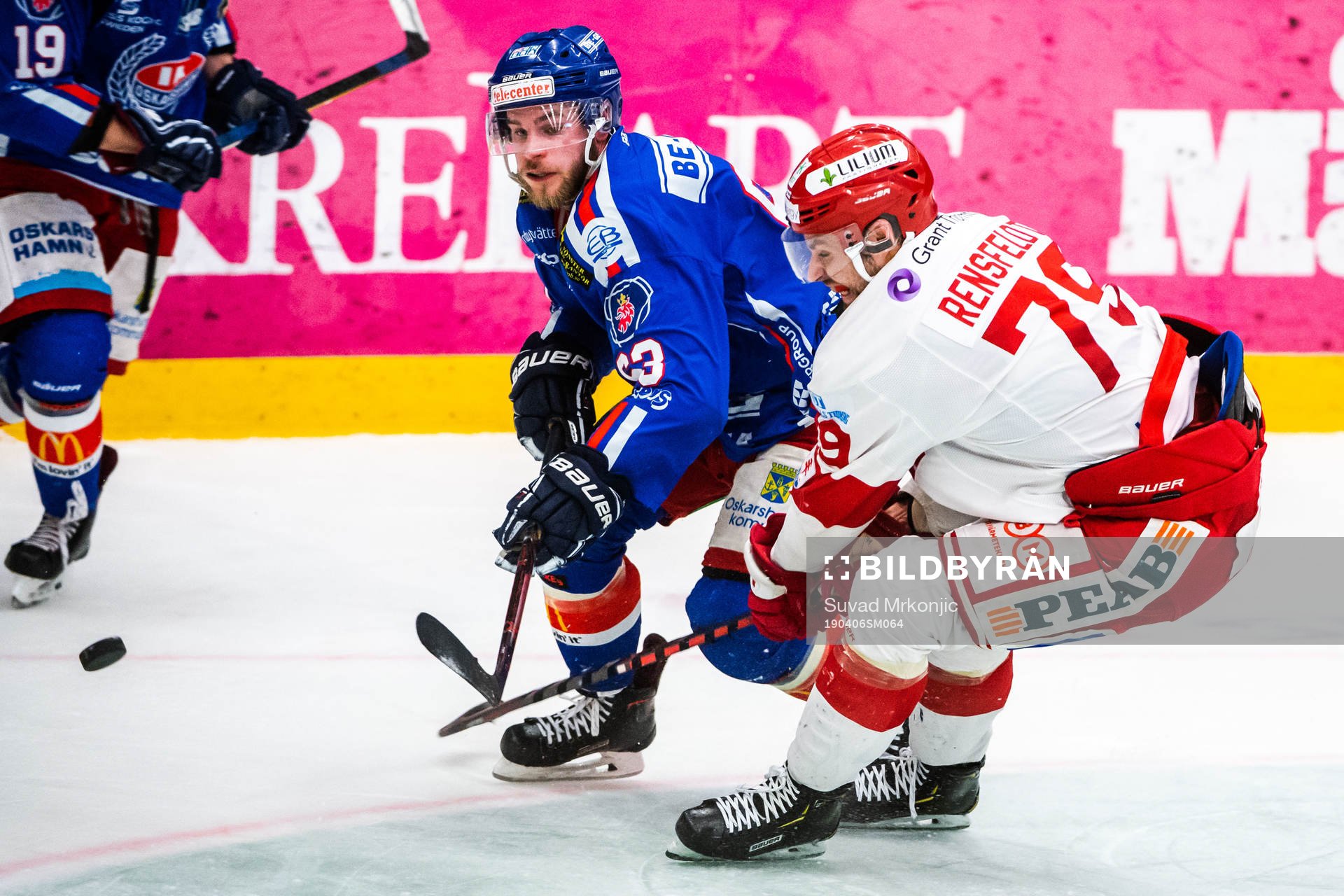 Oskarshamns Robin Söderqvist och Timrås Ludvig Rensfeldt