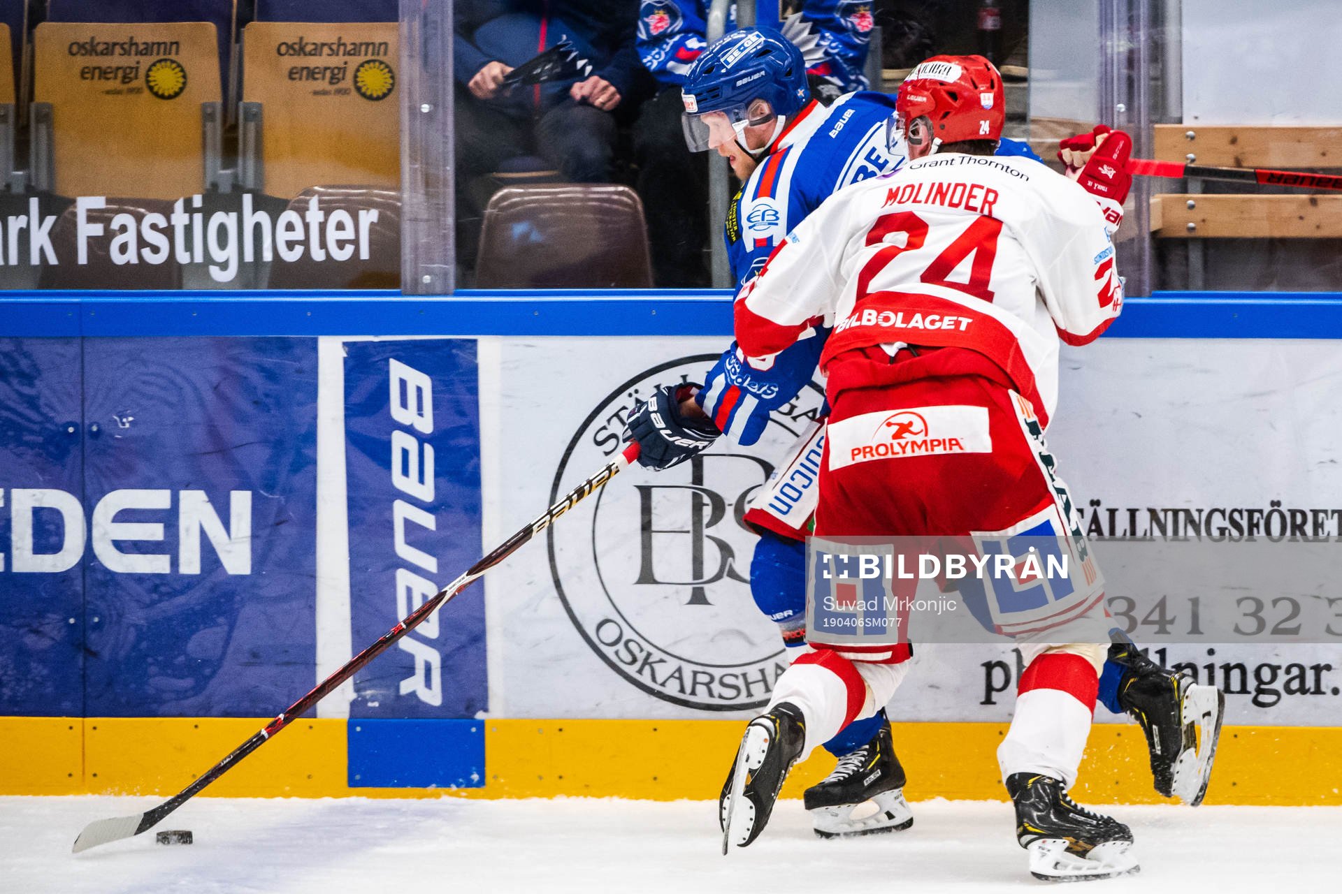 Oskarshamns Nicklas Heinerö och Timrås Andreas Molinder