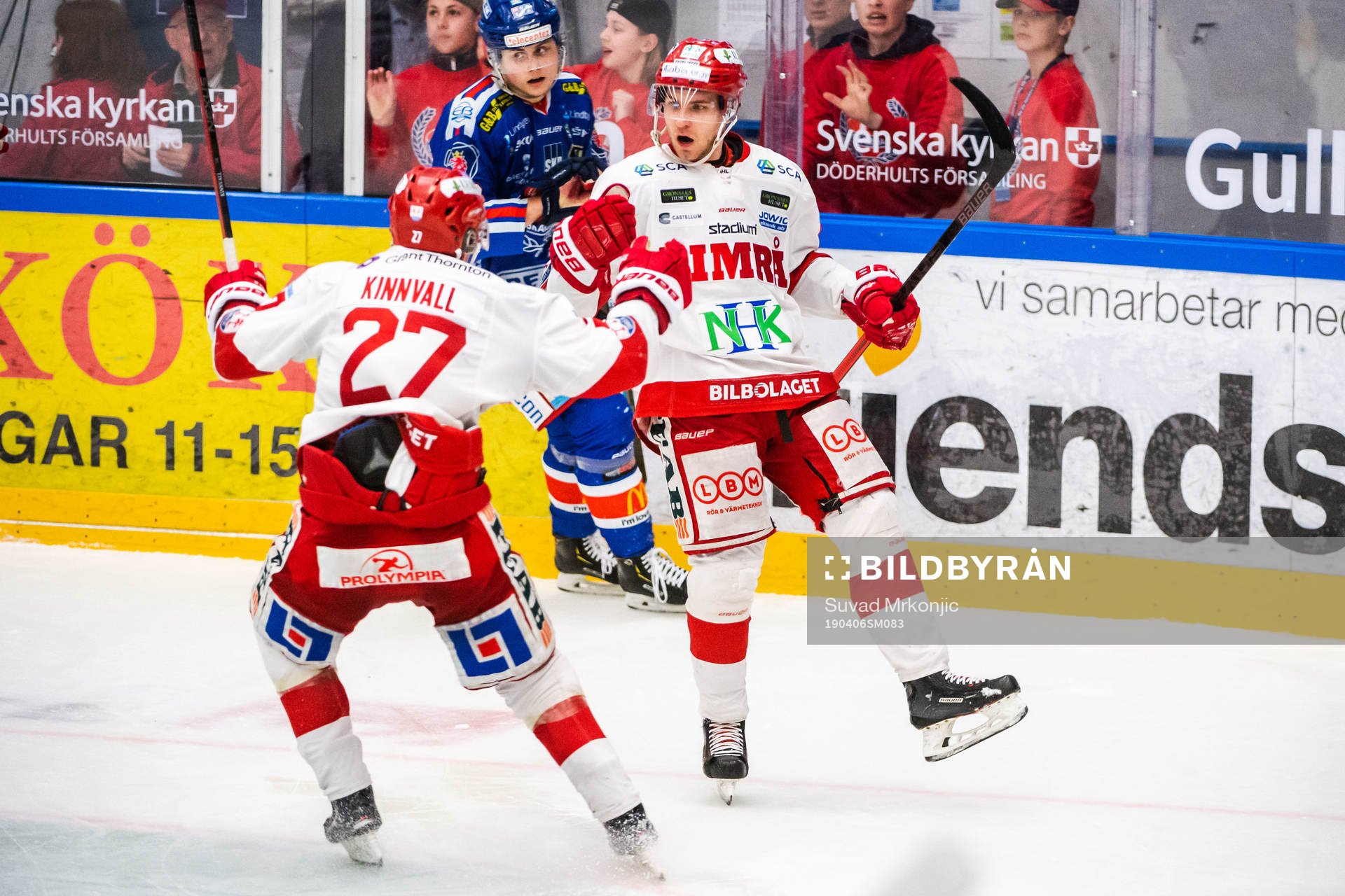Timrås Rickard Palmberg jublar
