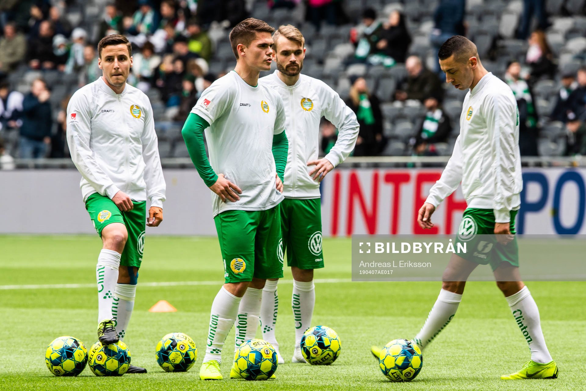 Hammarbys Jeppe Andersen, Imad Khalili, Mads Fenger Nielsen