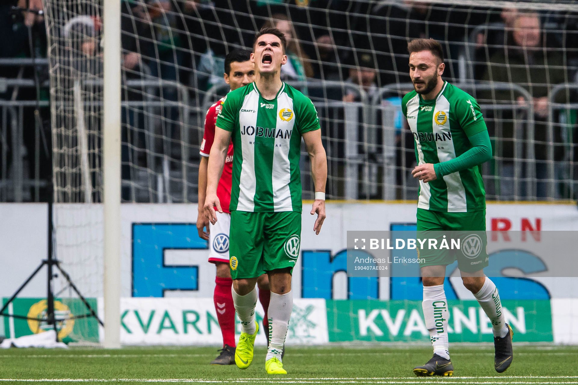 Hammarbys Vidar Örn Kjartansson deppar