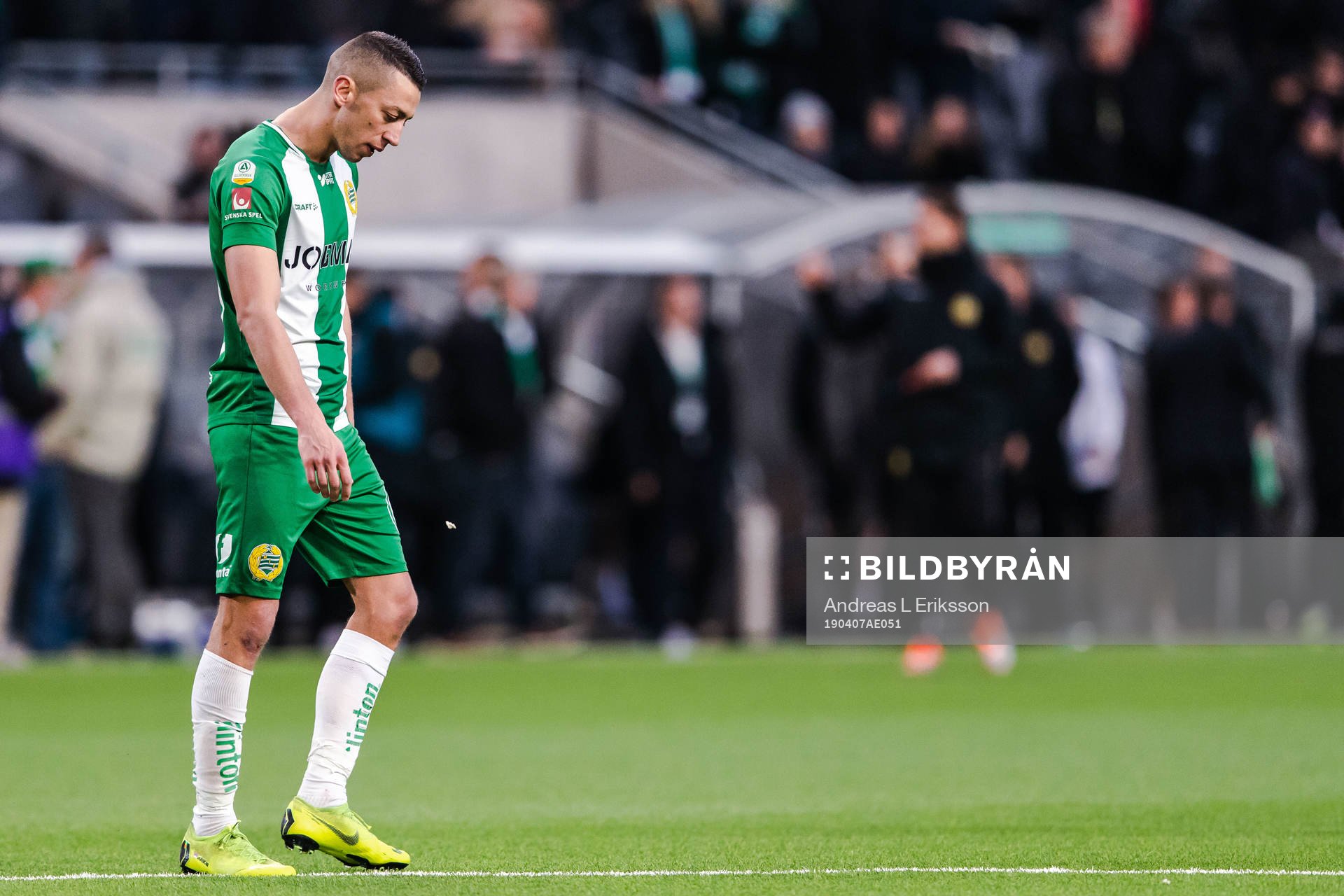 Hammarbys Nikola Djurdjic deppar