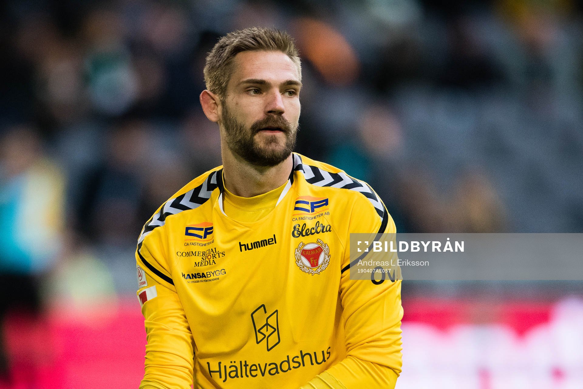 Kalmars målvakt Lucas Hägg-Johansson