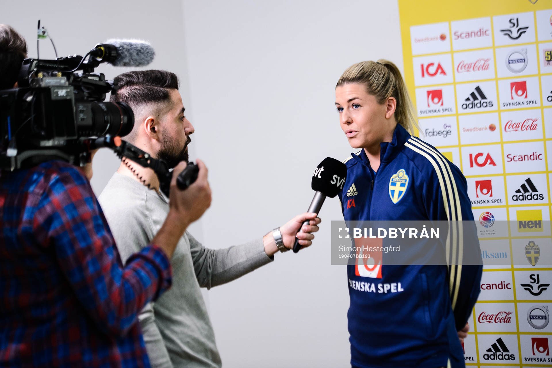 Olivia Schough of the Swedish women national football team