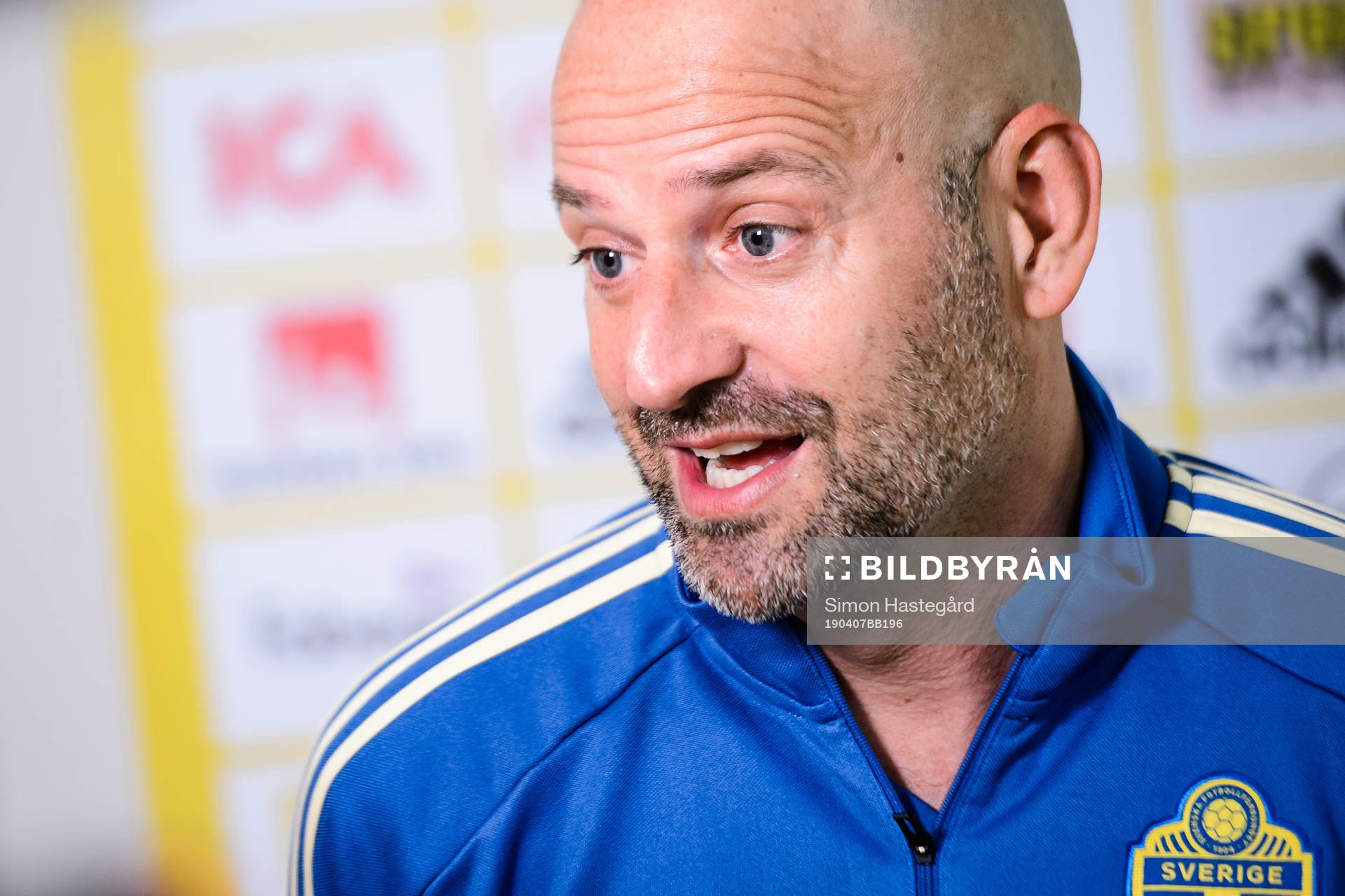 Magnus Wikman, assistant coach of the Swedish women