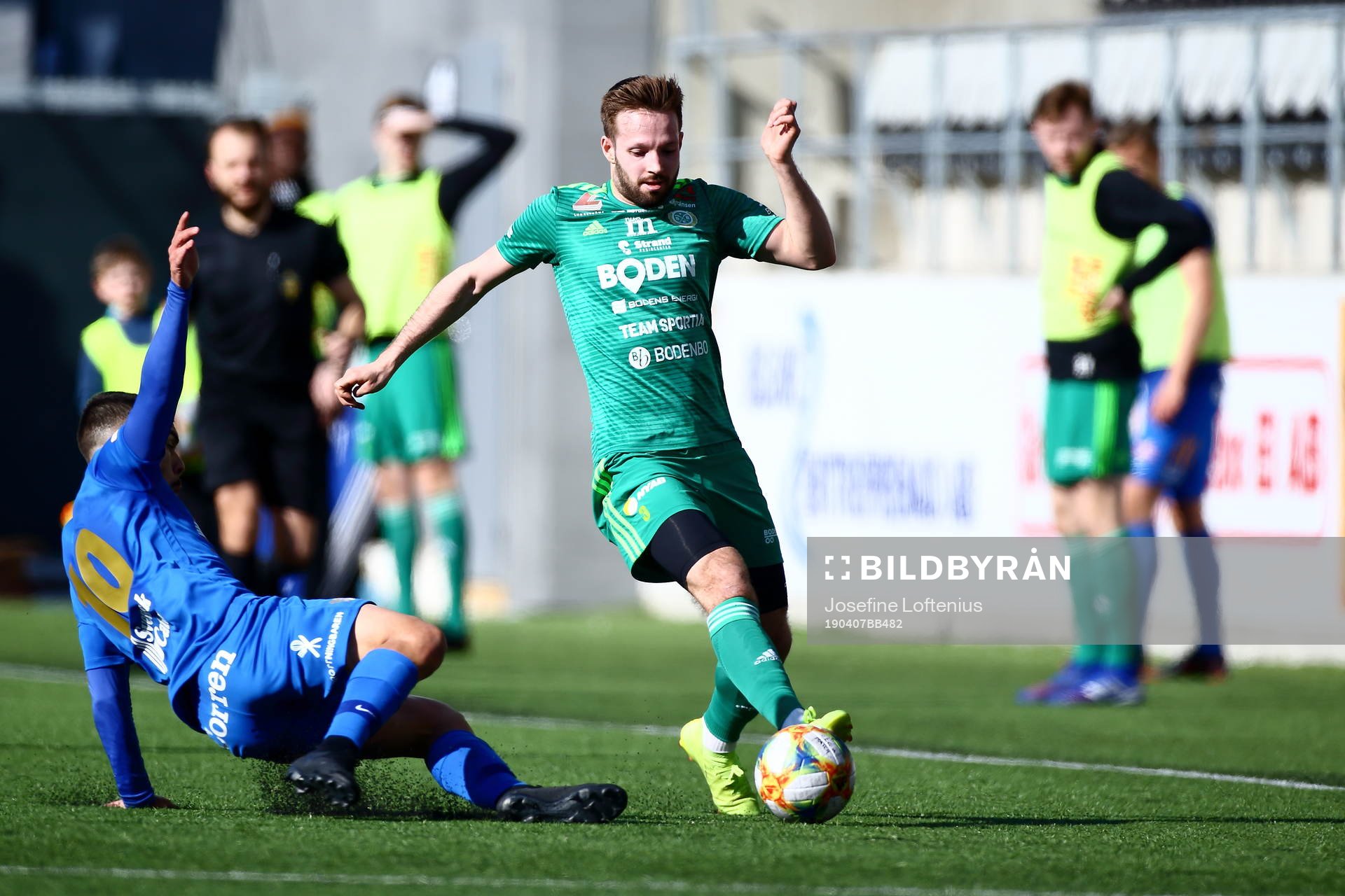 Bodens Jakob Johansson-Inga och Linköpings Wellinton