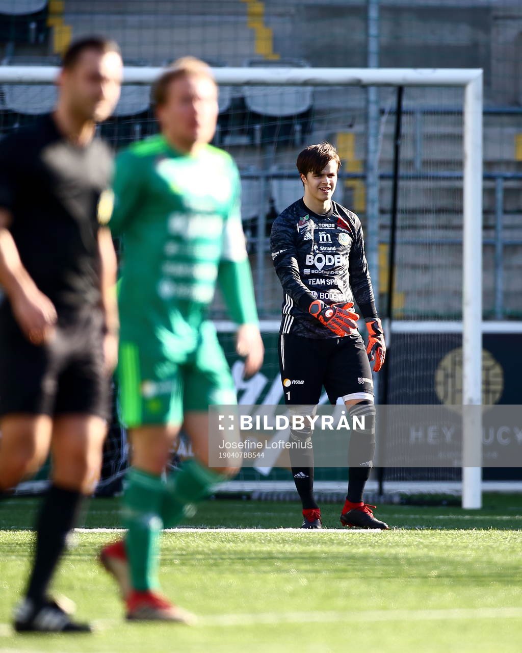 Bodens målvakt Simon Bandh