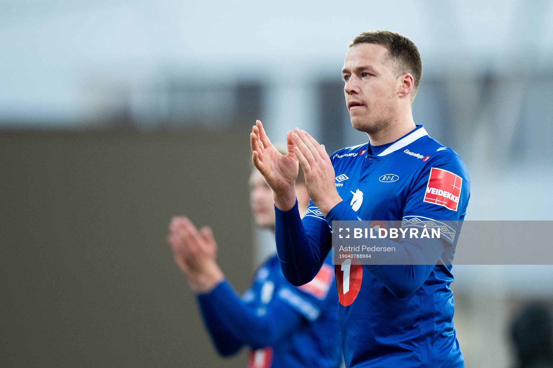 Michael Karlsen of Ranheim looks dejected
