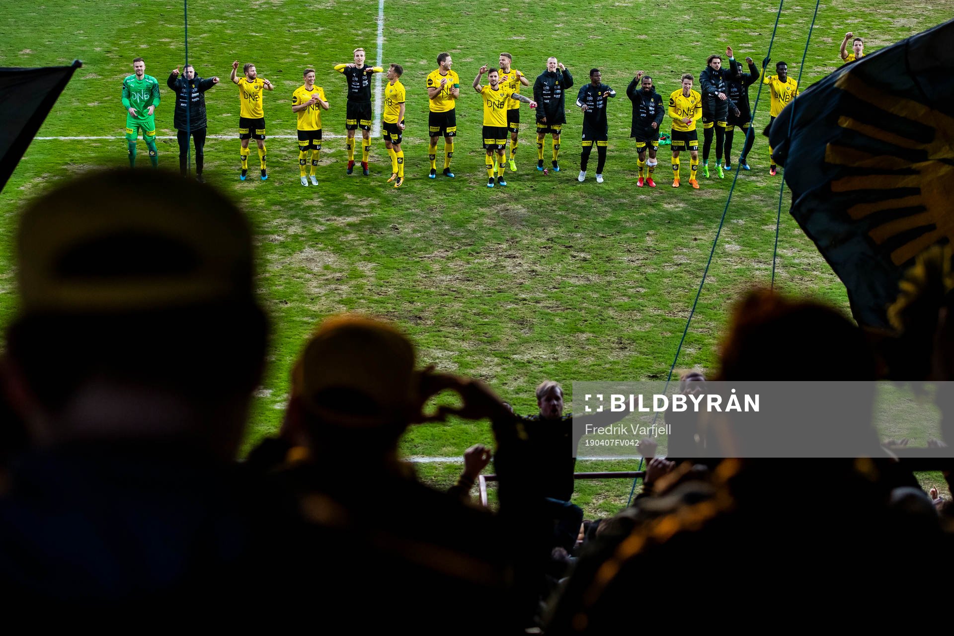 The players of Lillestrøm celebrate