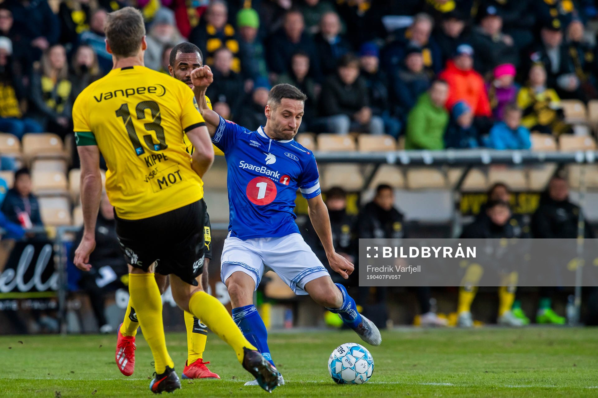 Frode Kippe of Lillestrøm and Mads Reginiussen of Ranheim