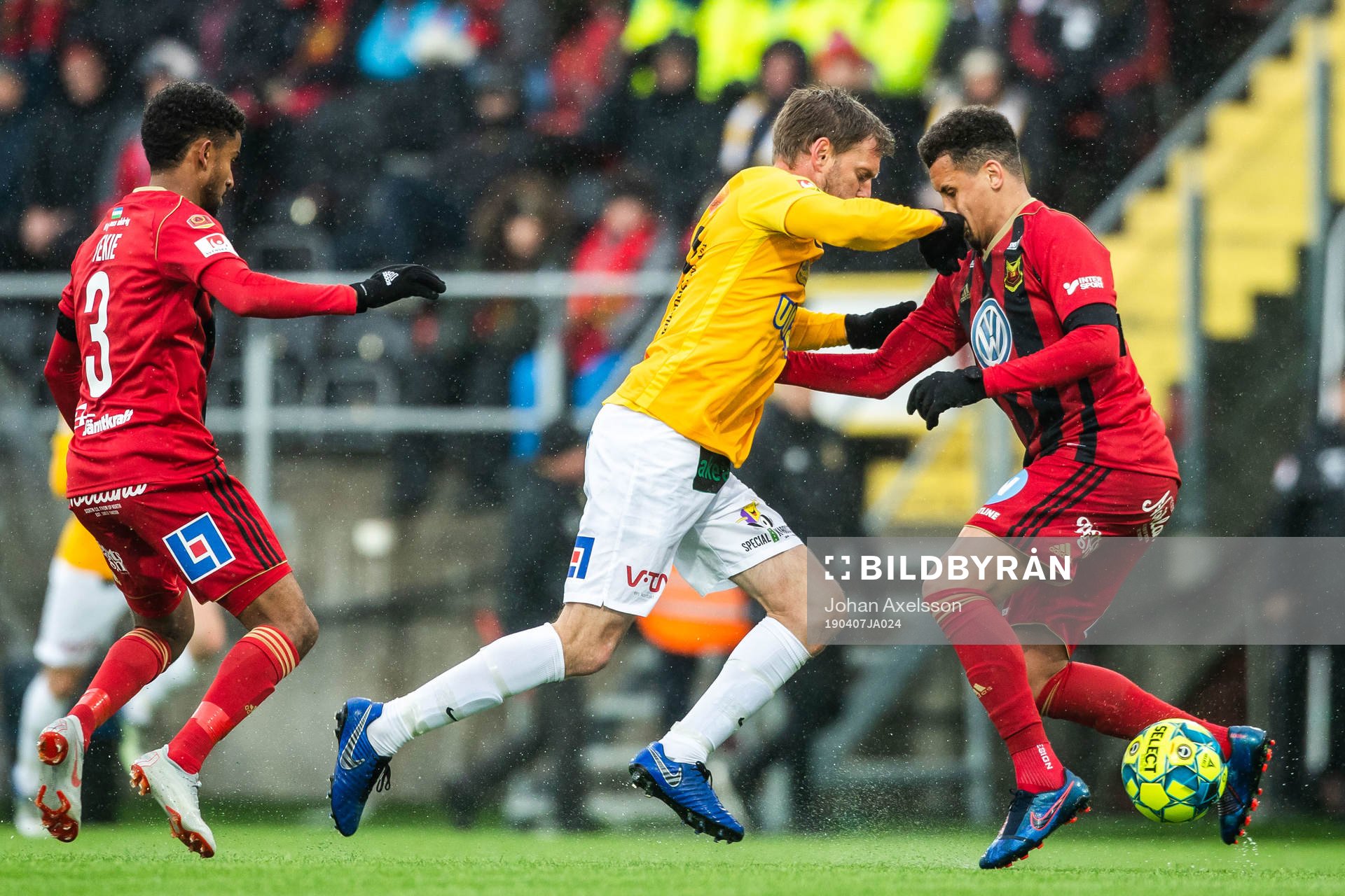 Falkenbergs Karl Söderström och Östersunds Ravel Ryan