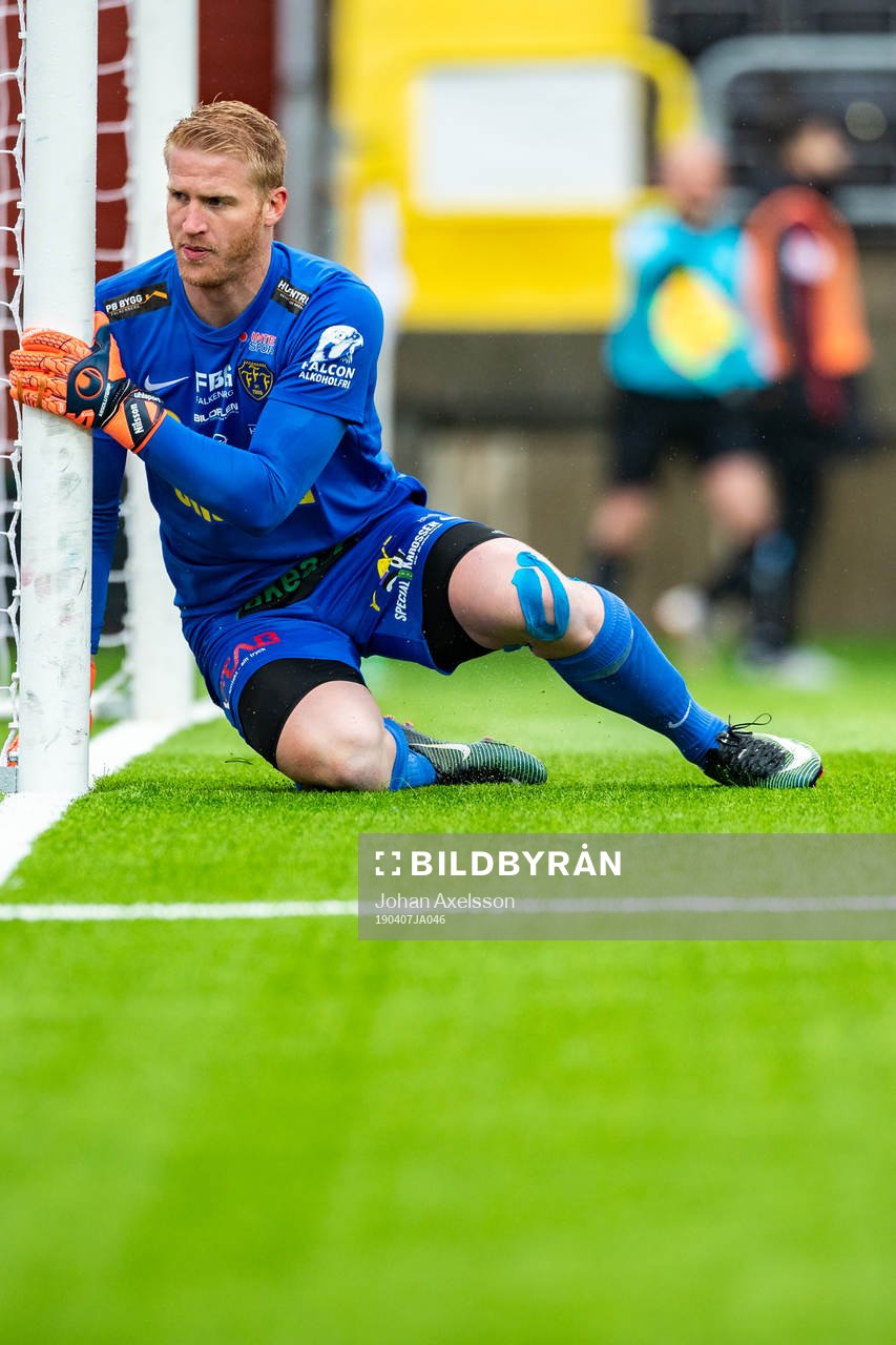 Falkenbergs målvakt Hampus Nilsson