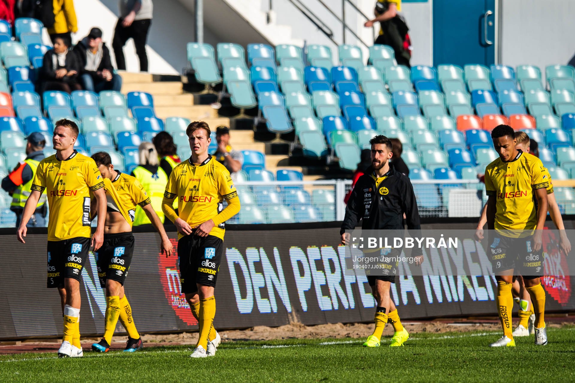 Elfsborgs spelare deppar