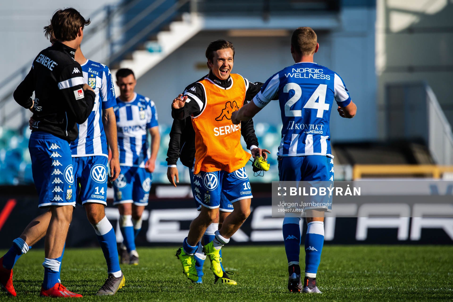 IFK Göteborgs Patrik Karlsson Lagemyr jublar