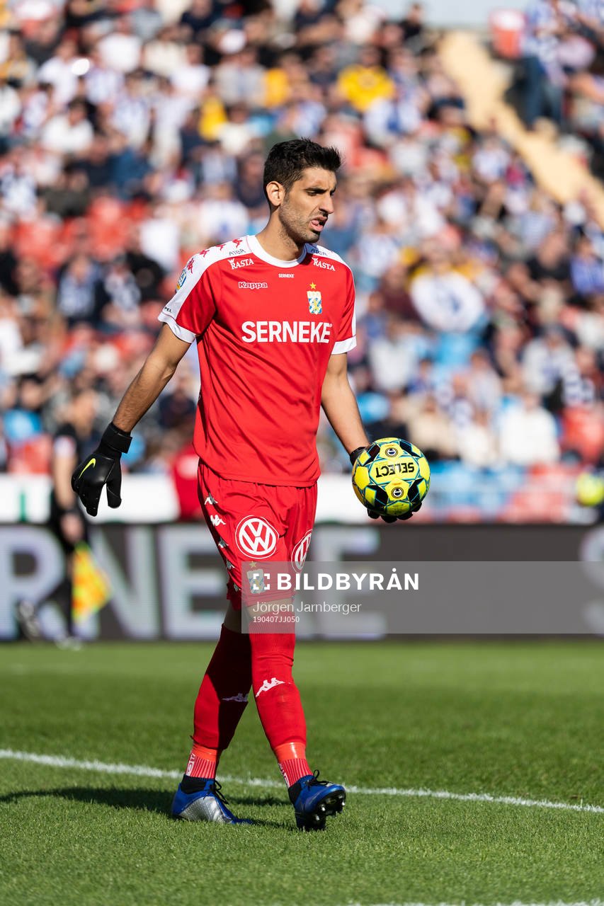 IFK Göteborgs målvakt Giannis Anestis