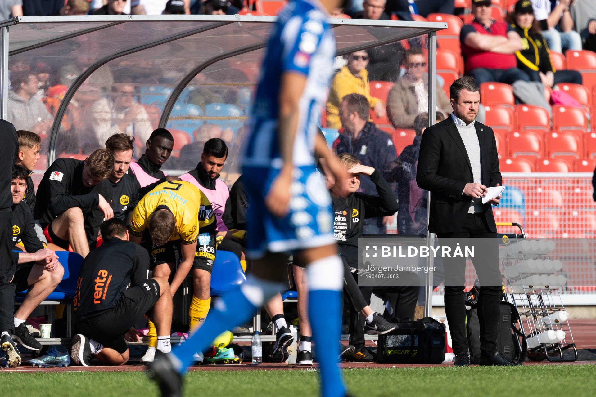 Elfsborgs manager Jimmy Thelin