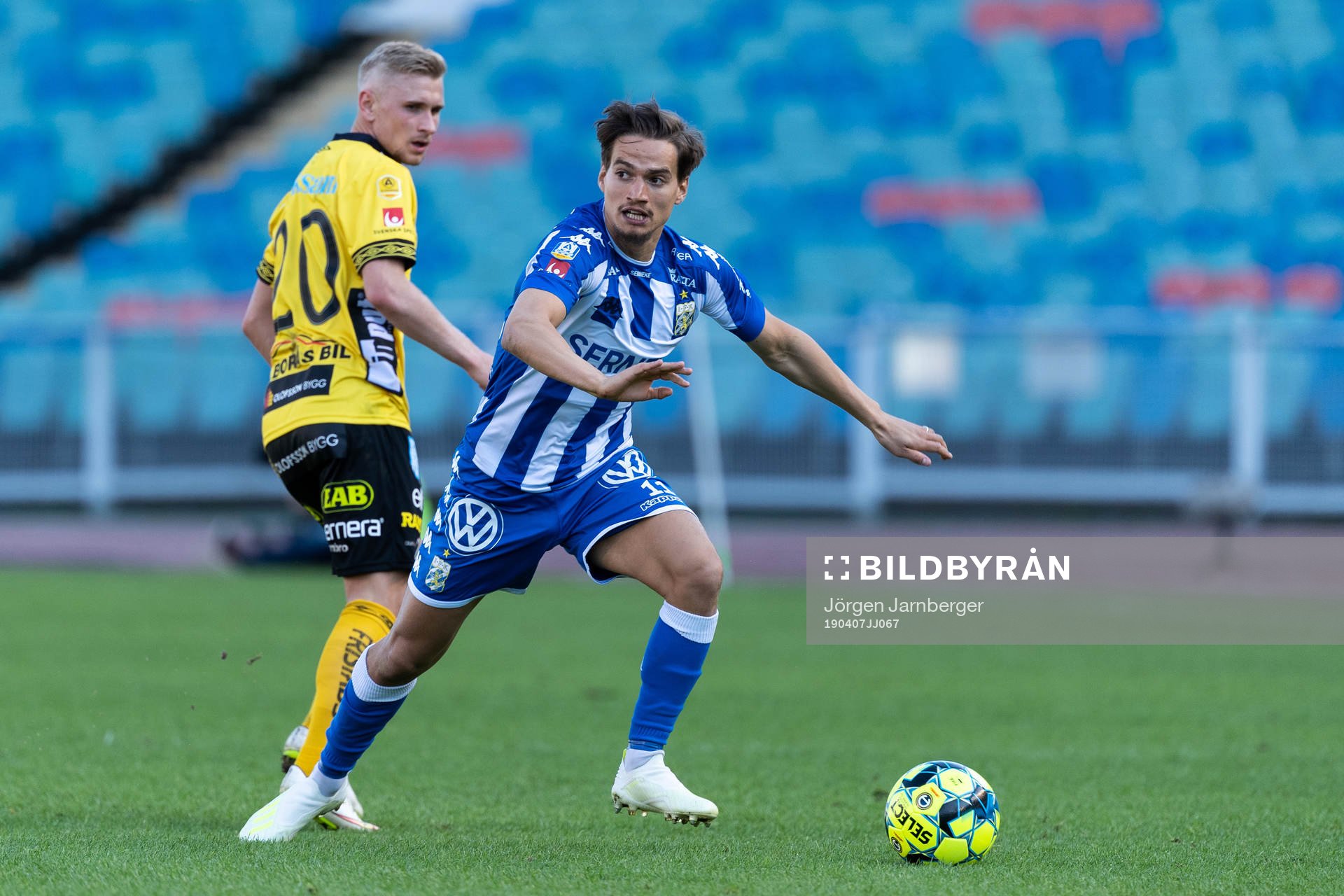IFK Göteborgs Amin Affane och Elfsborgs Simon Strand
